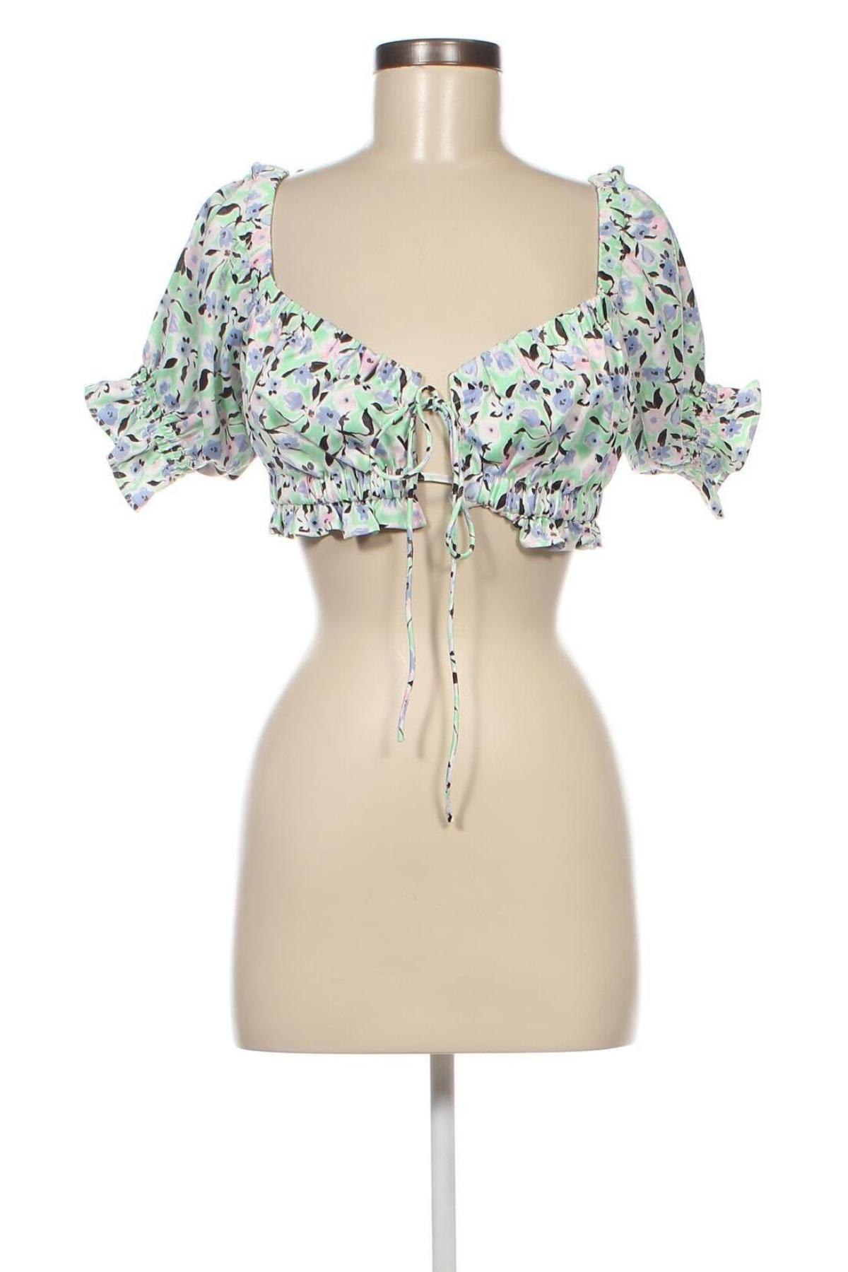 Дамска блуза Gina Tricot, Размер M, Цвят Многоцветен, Цена 8,00 лв.
