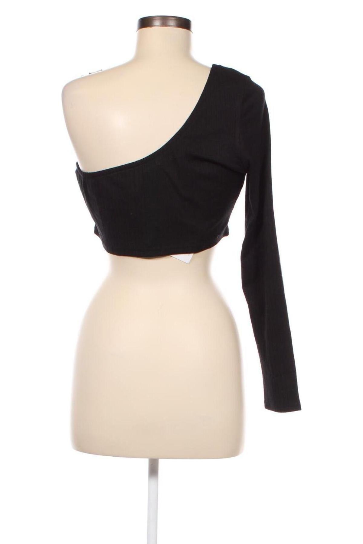 Γυναικεία μπλούζα Glamorous, Μέγεθος L, Χρώμα Μαύρο, Τιμή 2,97 €