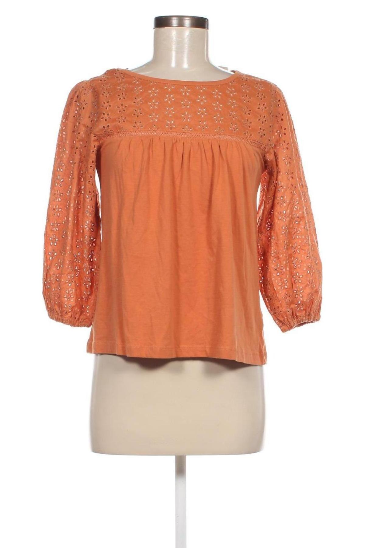 Дамска блуза J.Crew, Размер XXS, Цвят Оранжев, Цена 6,00 лв.