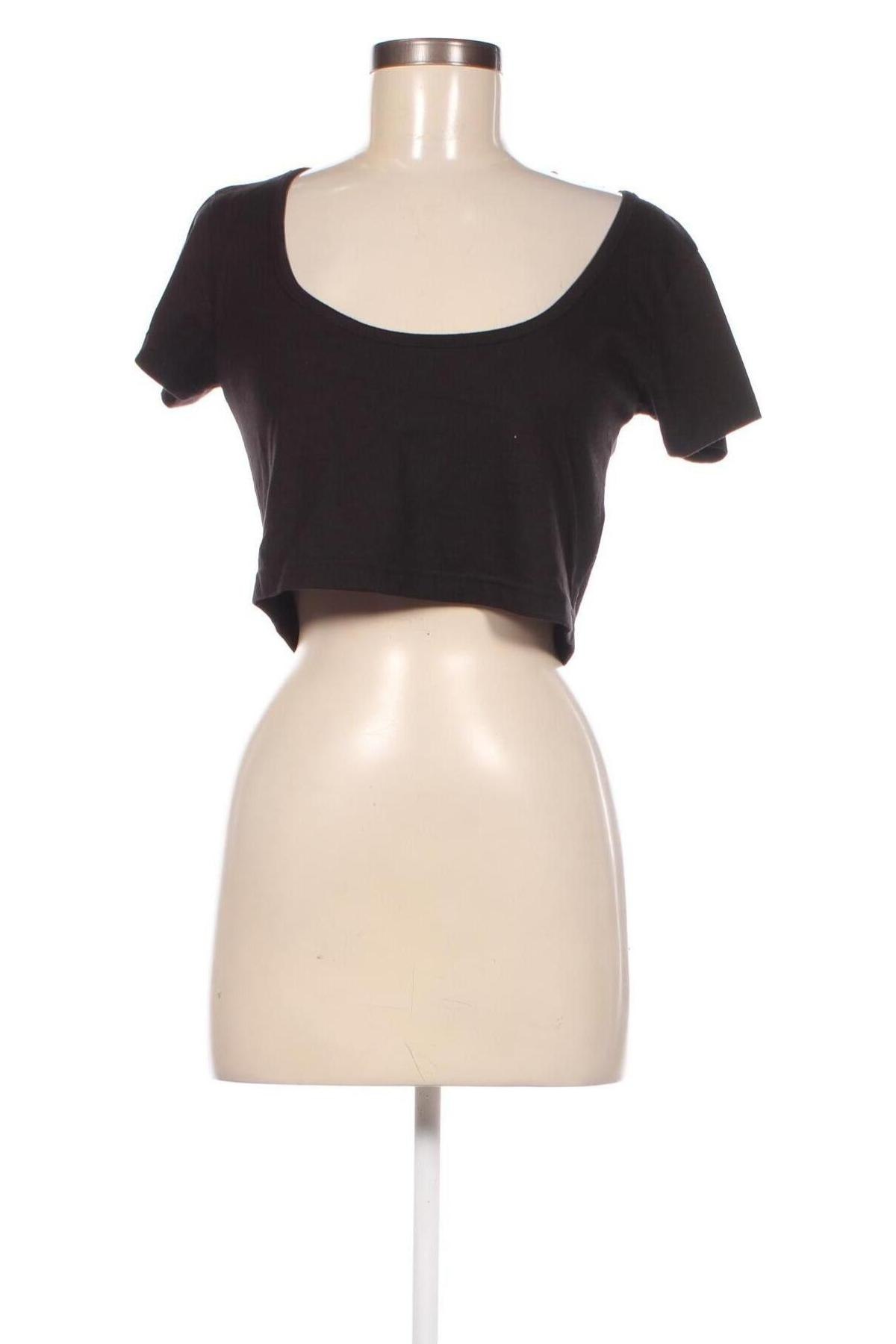 Γυναικεία μπλούζα Missguided, Μέγεθος L, Χρώμα Μαύρο, Τιμή 3,84 €