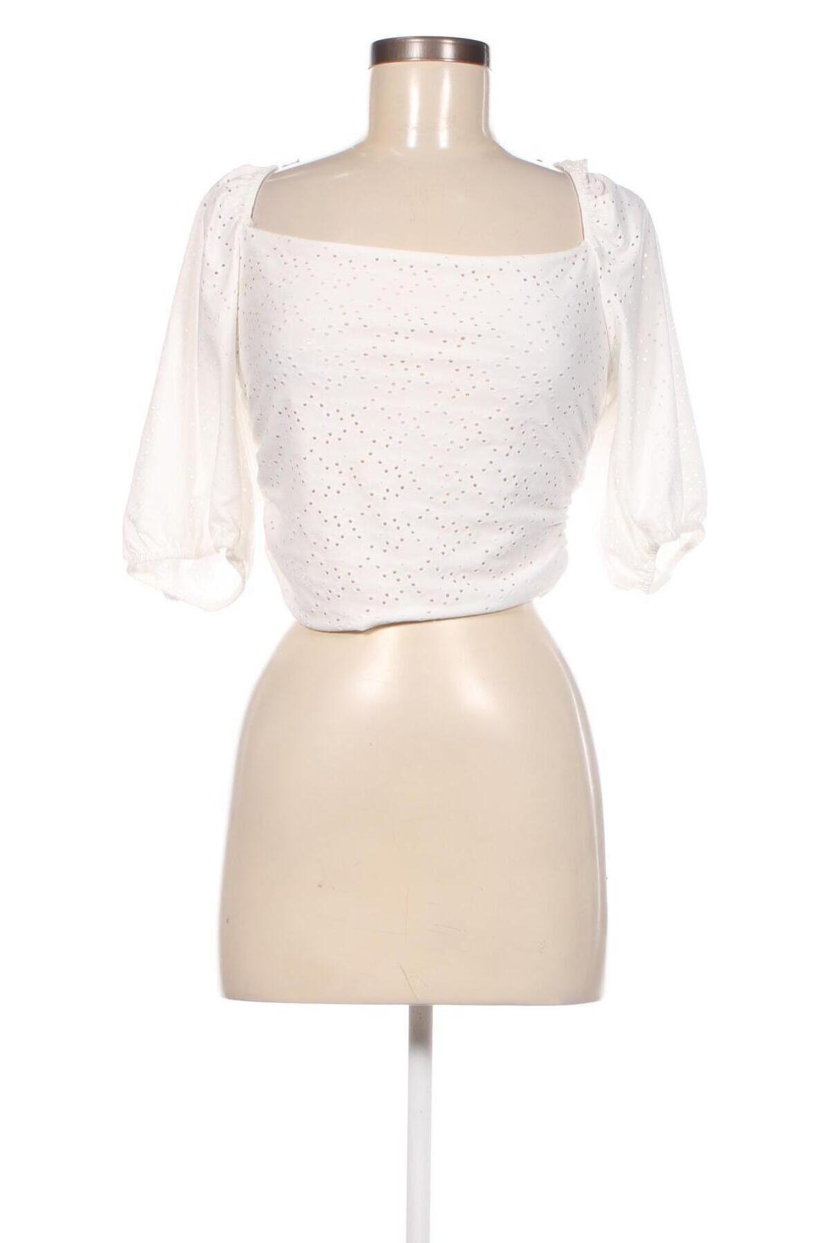 Damen Shirt Missguided, Größe L, Farbe Weiß, Preis 15,98 €