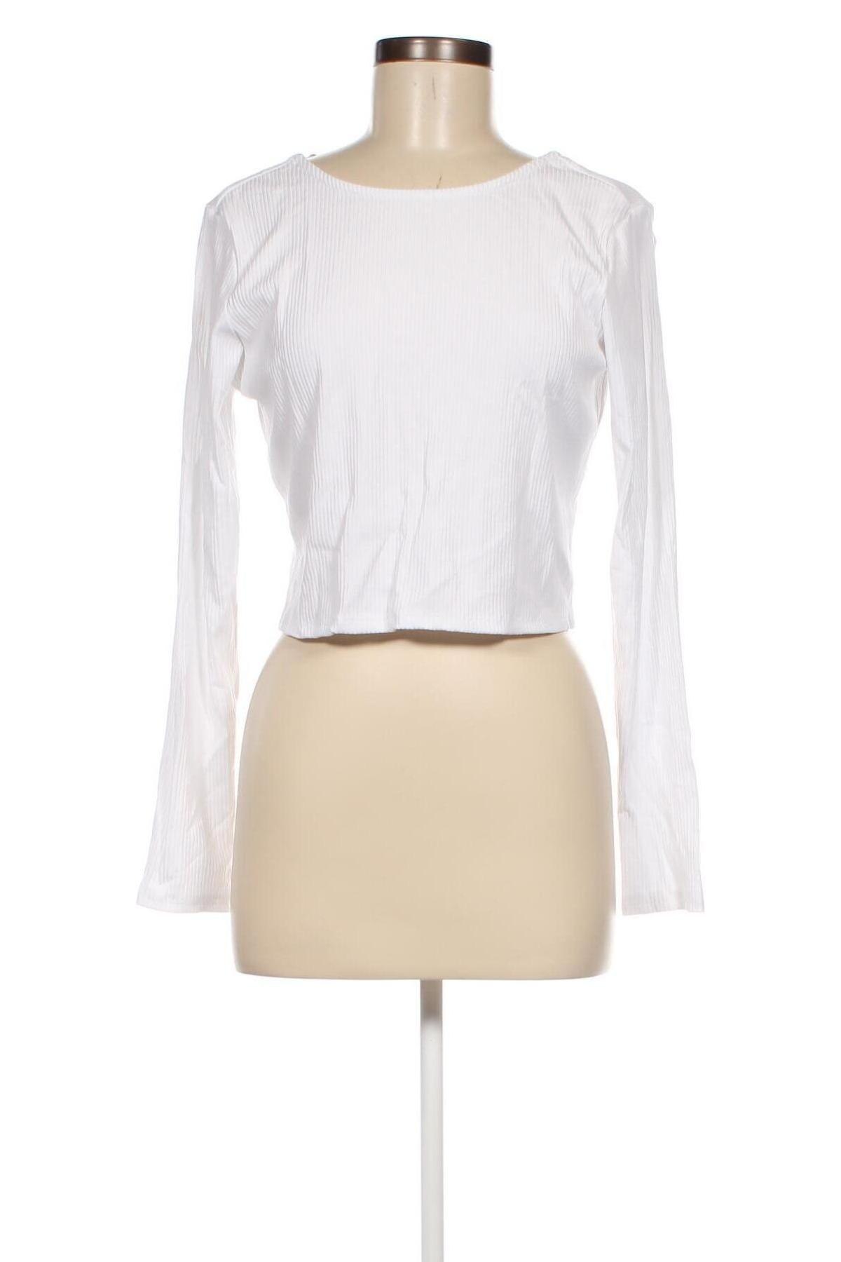 Дамска блуза Monki, Размер L, Цвят Бял, Цена 5,72 лв.