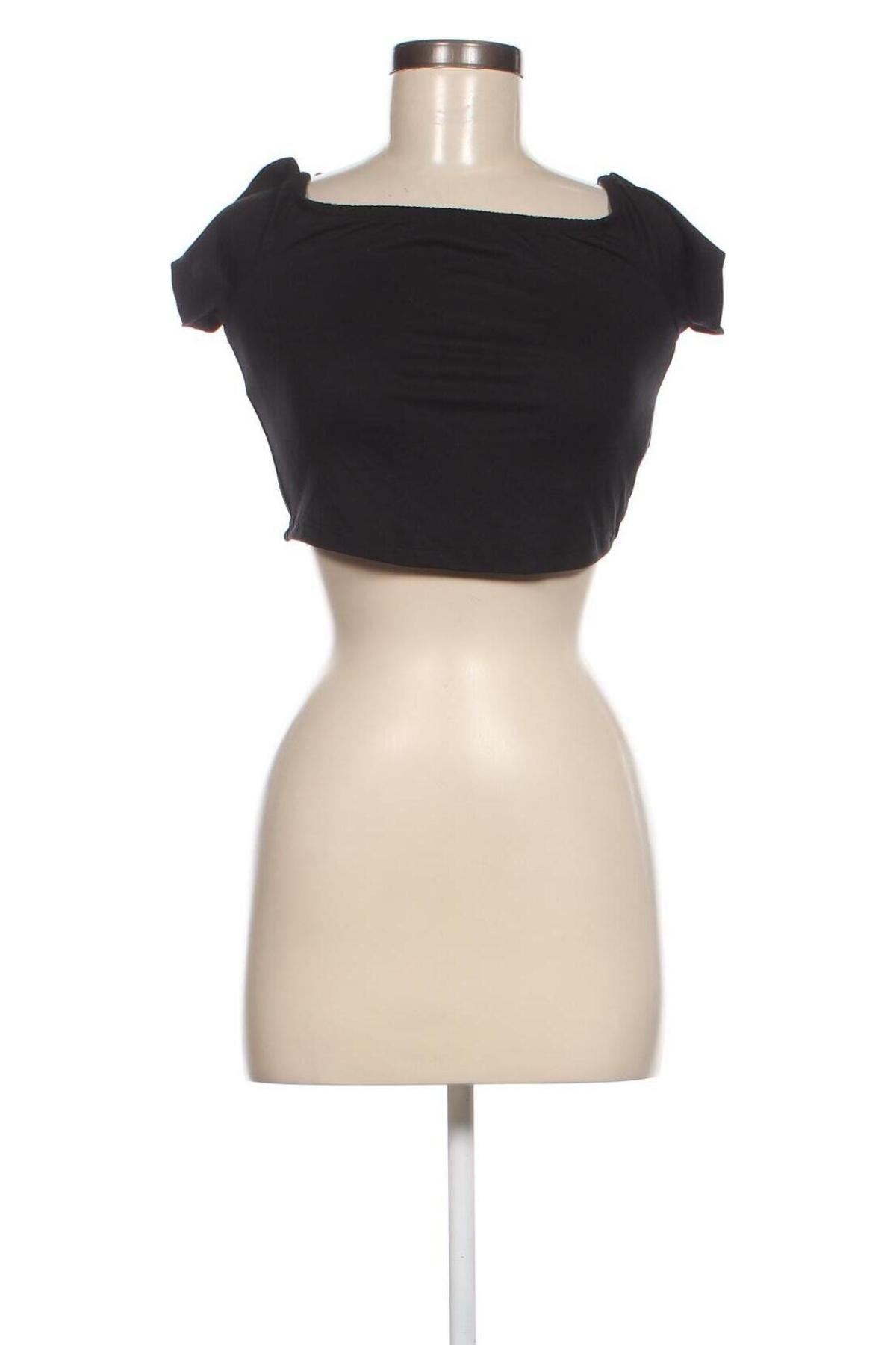 Γυναικεία μπλούζα NA-KD, Μέγεθος XL, Χρώμα Μαύρο, Τιμή 4,08 €