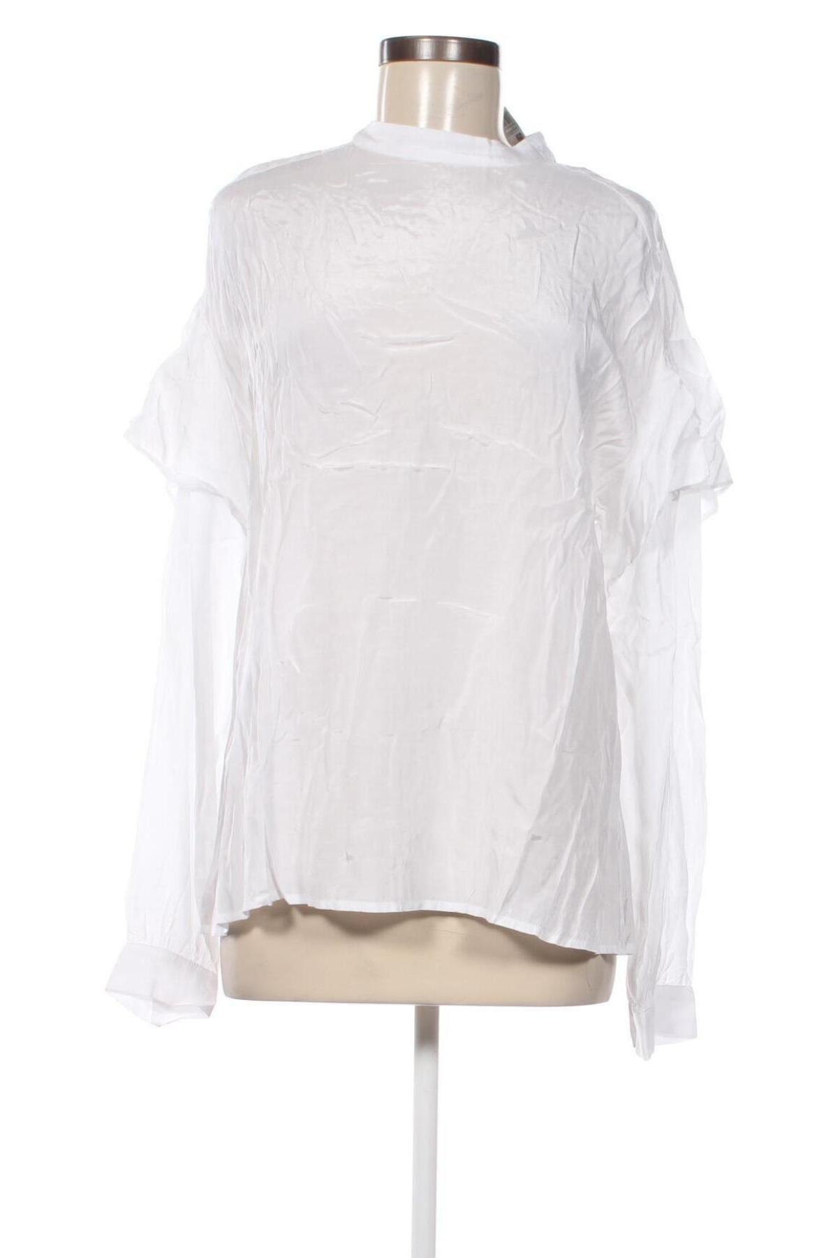 Дамска блуза United Colors Of Benetton, Размер M, Цвят Бял, Цена 14,40 лв.