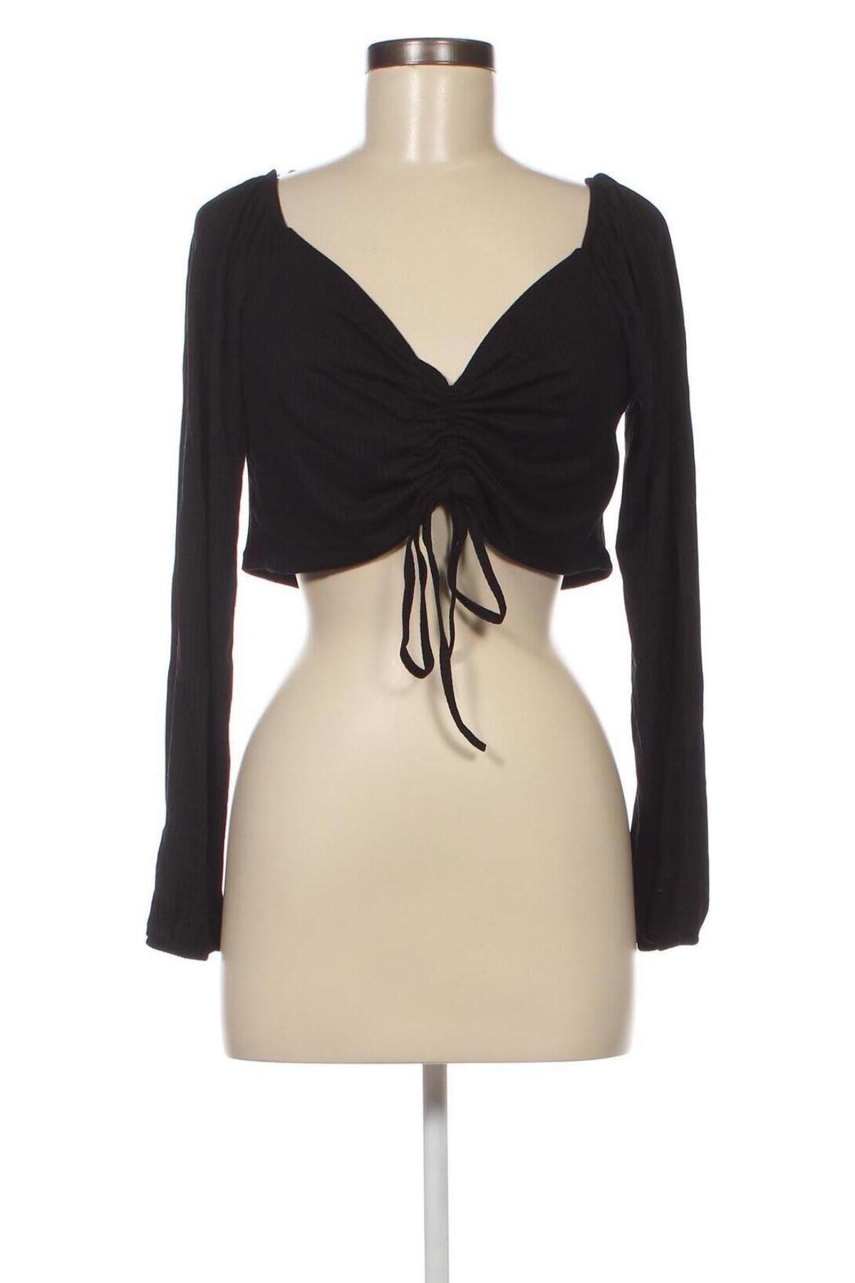 Γυναικεία μπλούζα Wal G, Μέγεθος XL, Χρώμα Μαύρο, Τιμή 2,97 €
