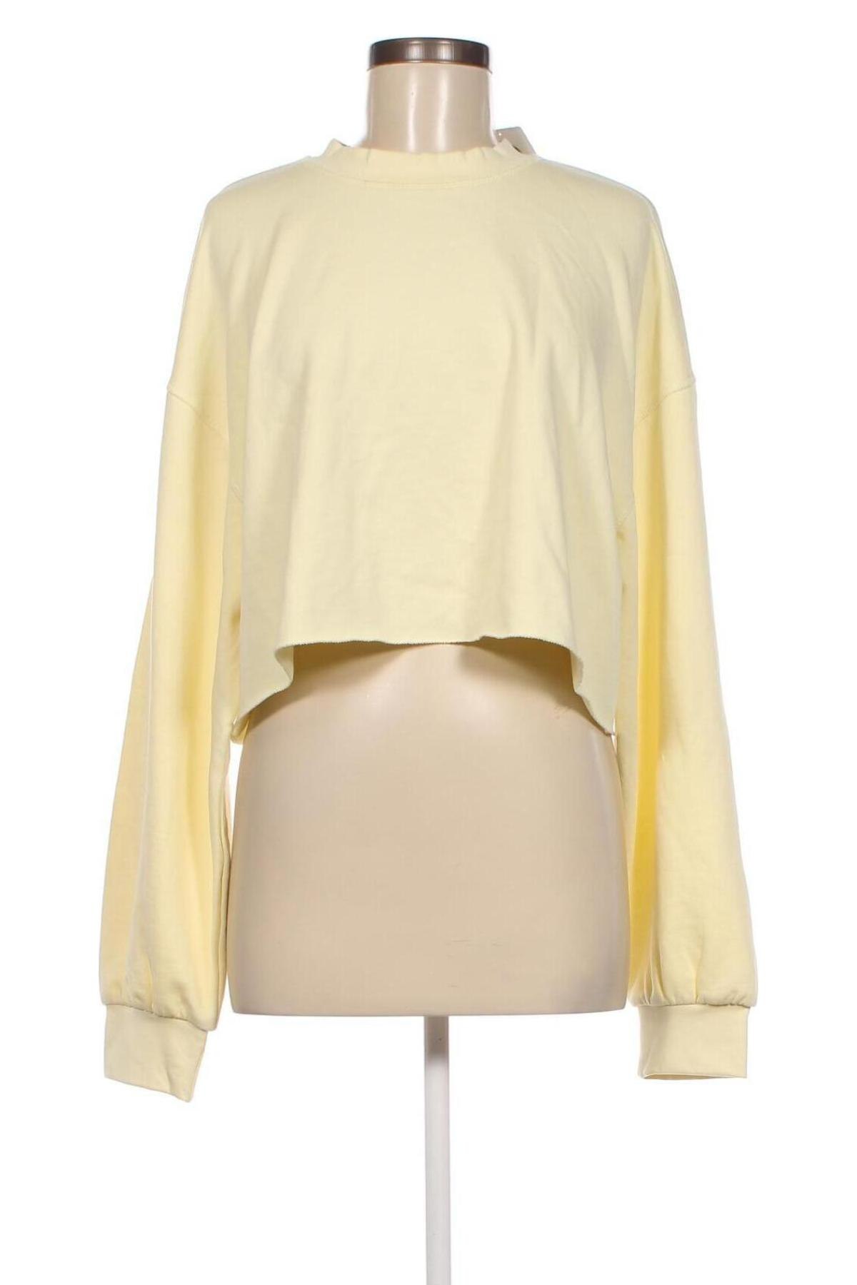 Дамска блуза Weekday, Размер L, Цвят Жълт, Цена 40,00 лв.
