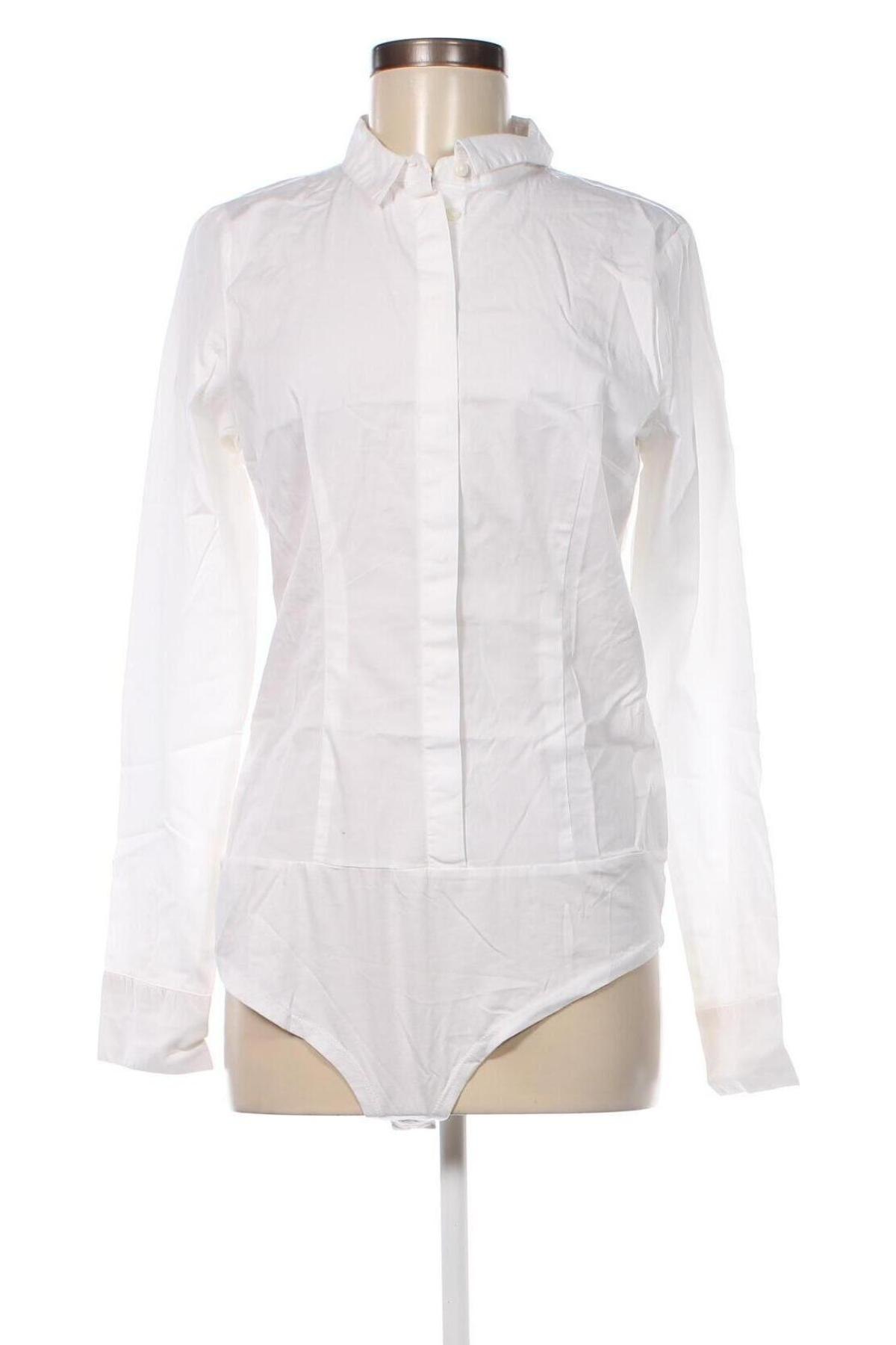 Дамска риза-боди ONLY, Размер XL, Цвят Бял, Цена 40,00 лв.