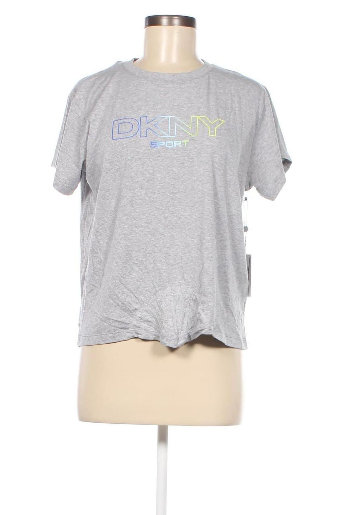Дамска тениска DKNY, Размер S, Цвят Сив, Цена 37,40 лв.