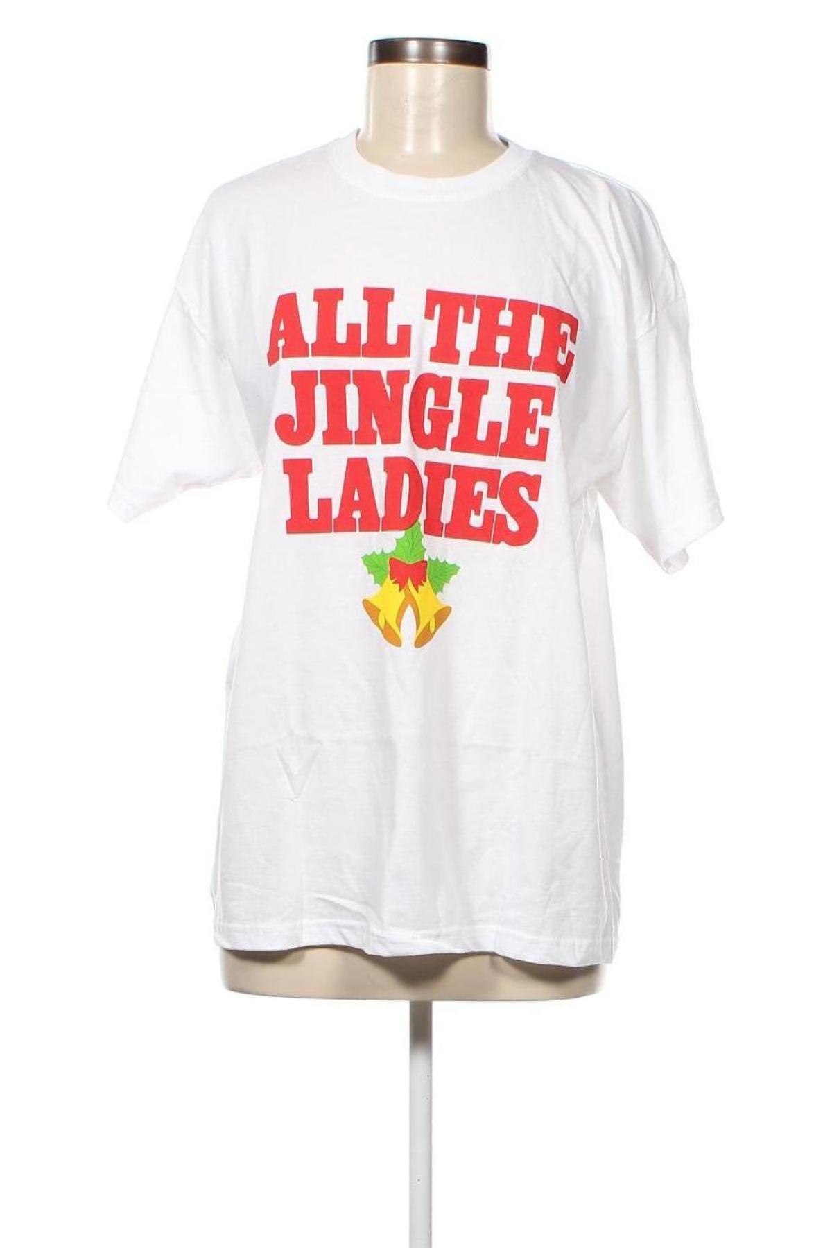Γυναικείο t-shirt NEW girl ORDER, Μέγεθος M, Χρώμα Λευκό, Τιμή 4,59 €