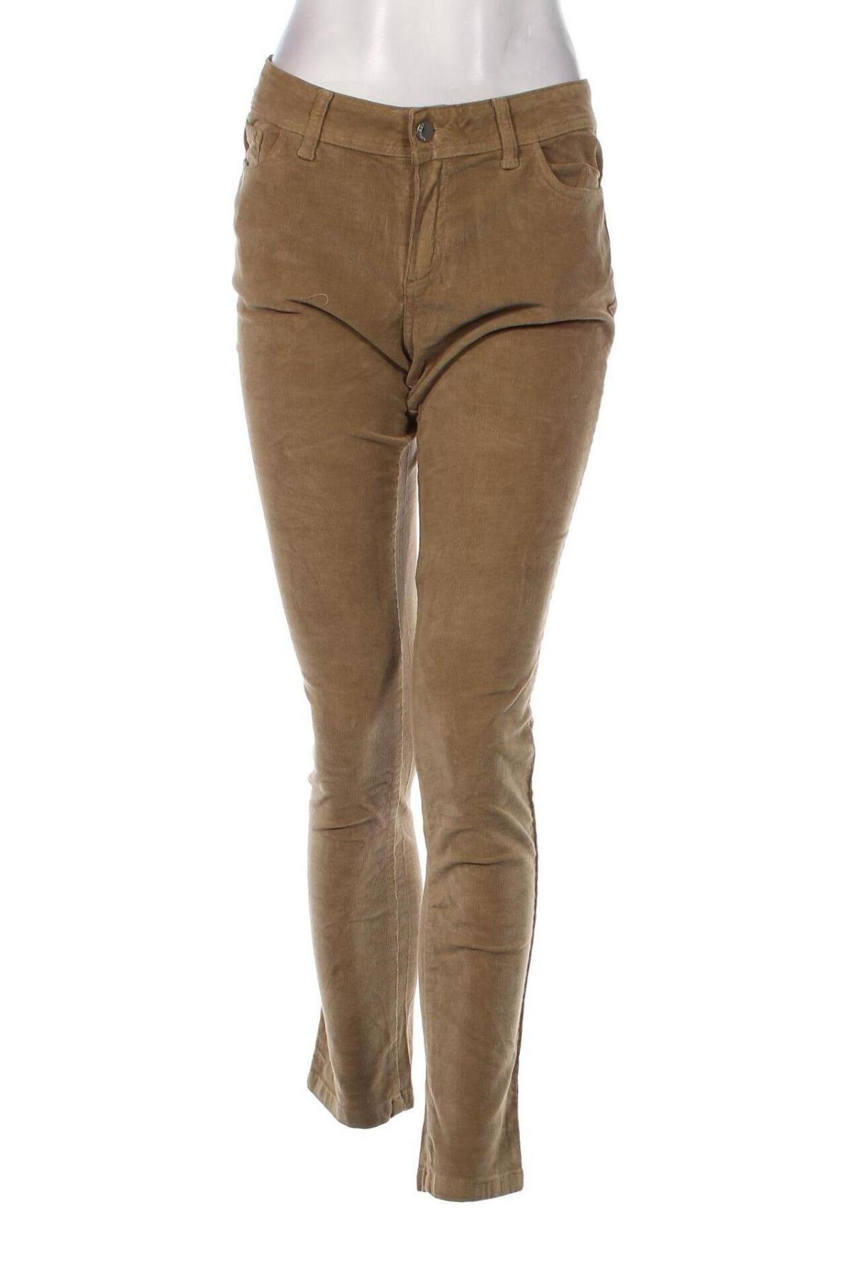 Γυναικείο κοτλέ παντελόνι Cowest, Μέγεθος L, Χρώμα  Μπέζ, Τιμή 6,16 €