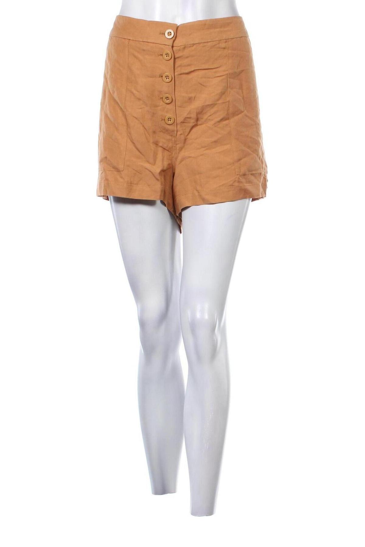 Pantaloni scurți de femei Superdry, Mărime XL, Culoare Bej, Preț 223,68 Lei