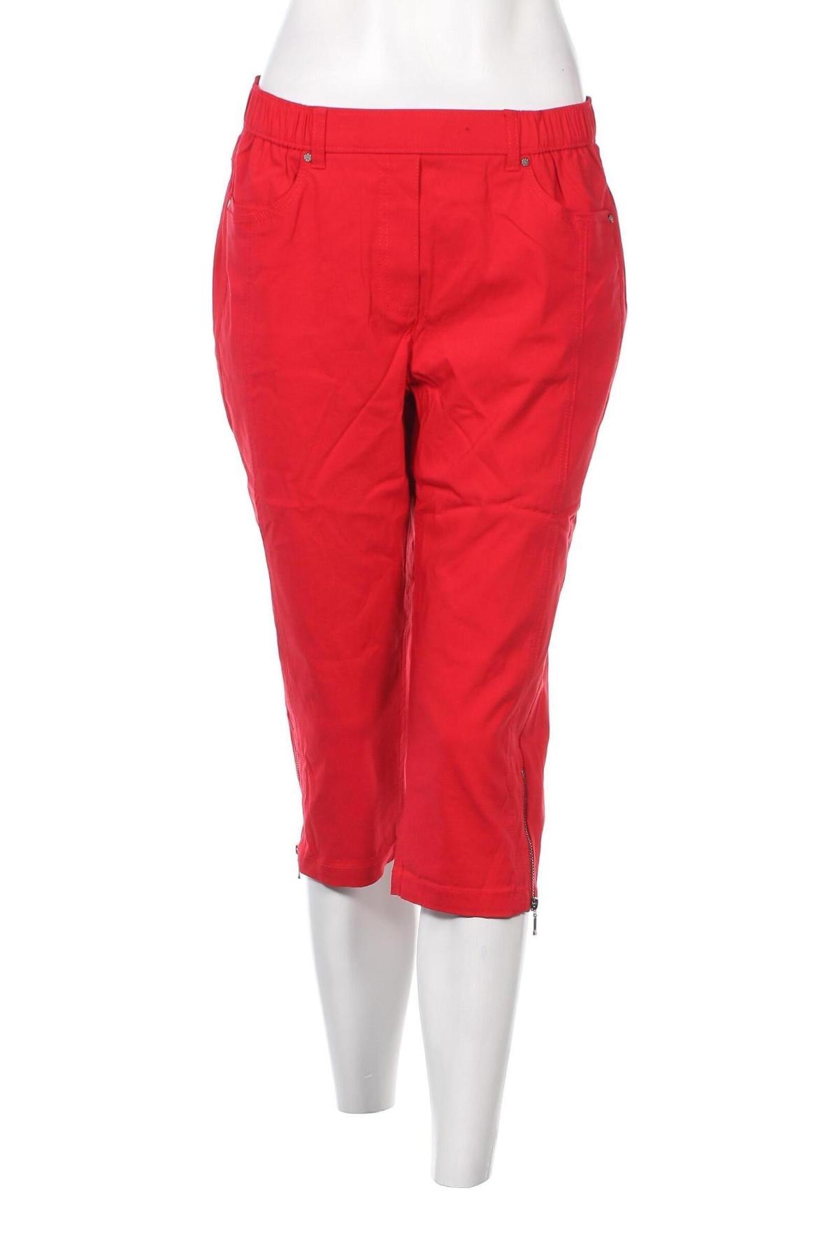 Дамски панталон Brandtex, Размер M, Цвят Червен, Цена 16,56 лв.