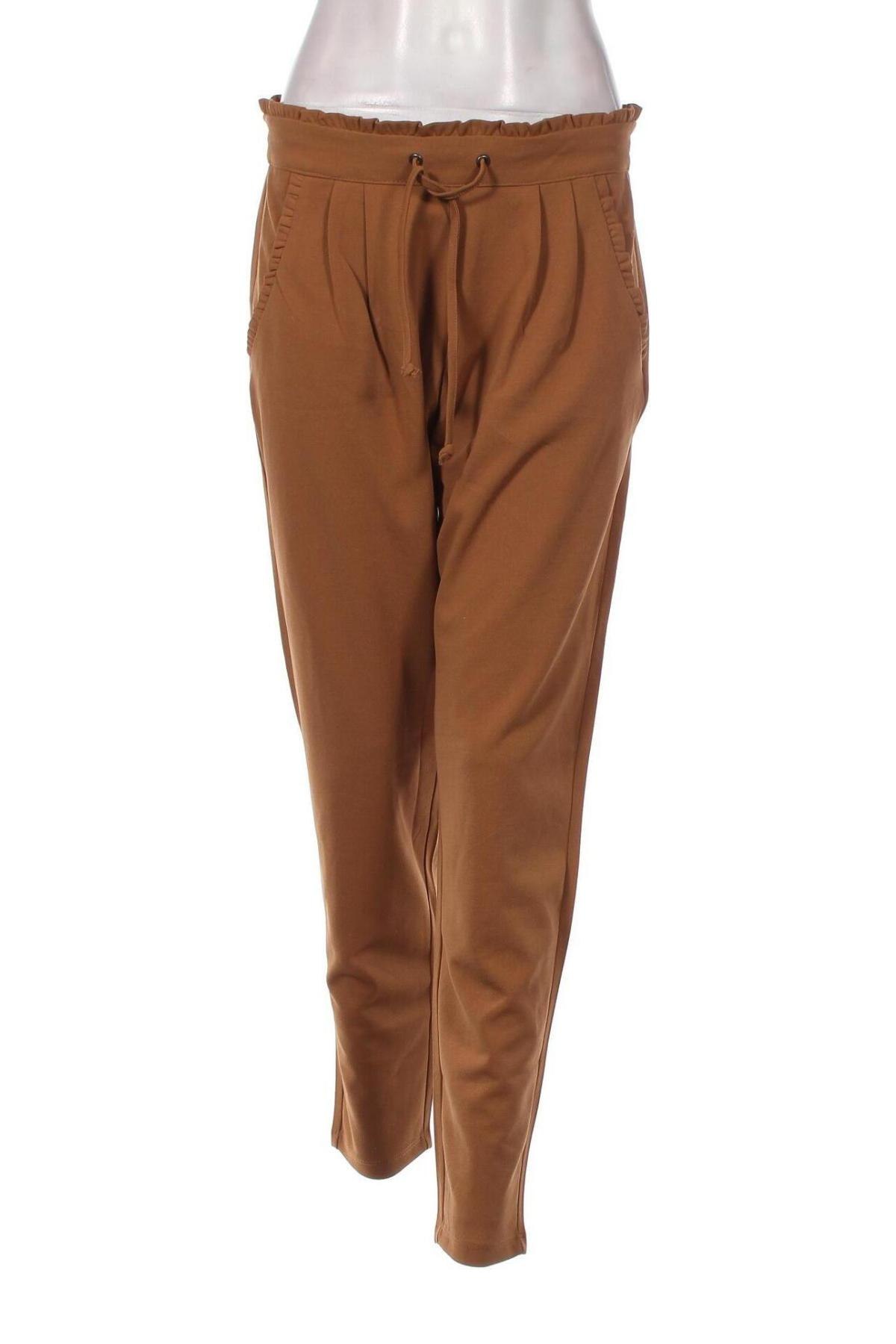 Pantaloni de femei Jdy, Mărime M, Culoare Maro, Preț 33,29 Lei