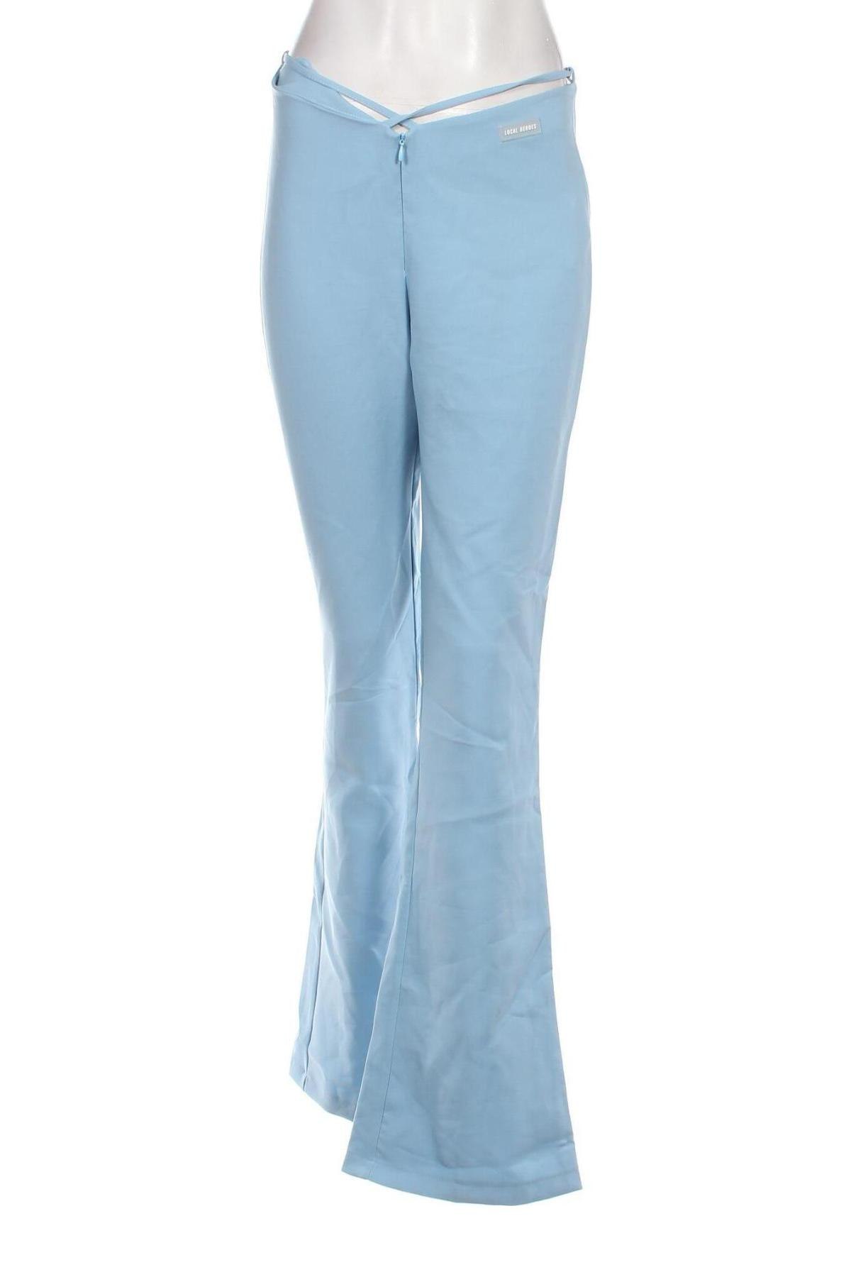 Pantaloni de femei Local Heroes, Mărime L, Culoare Albastru, Preț 34,34 Lei