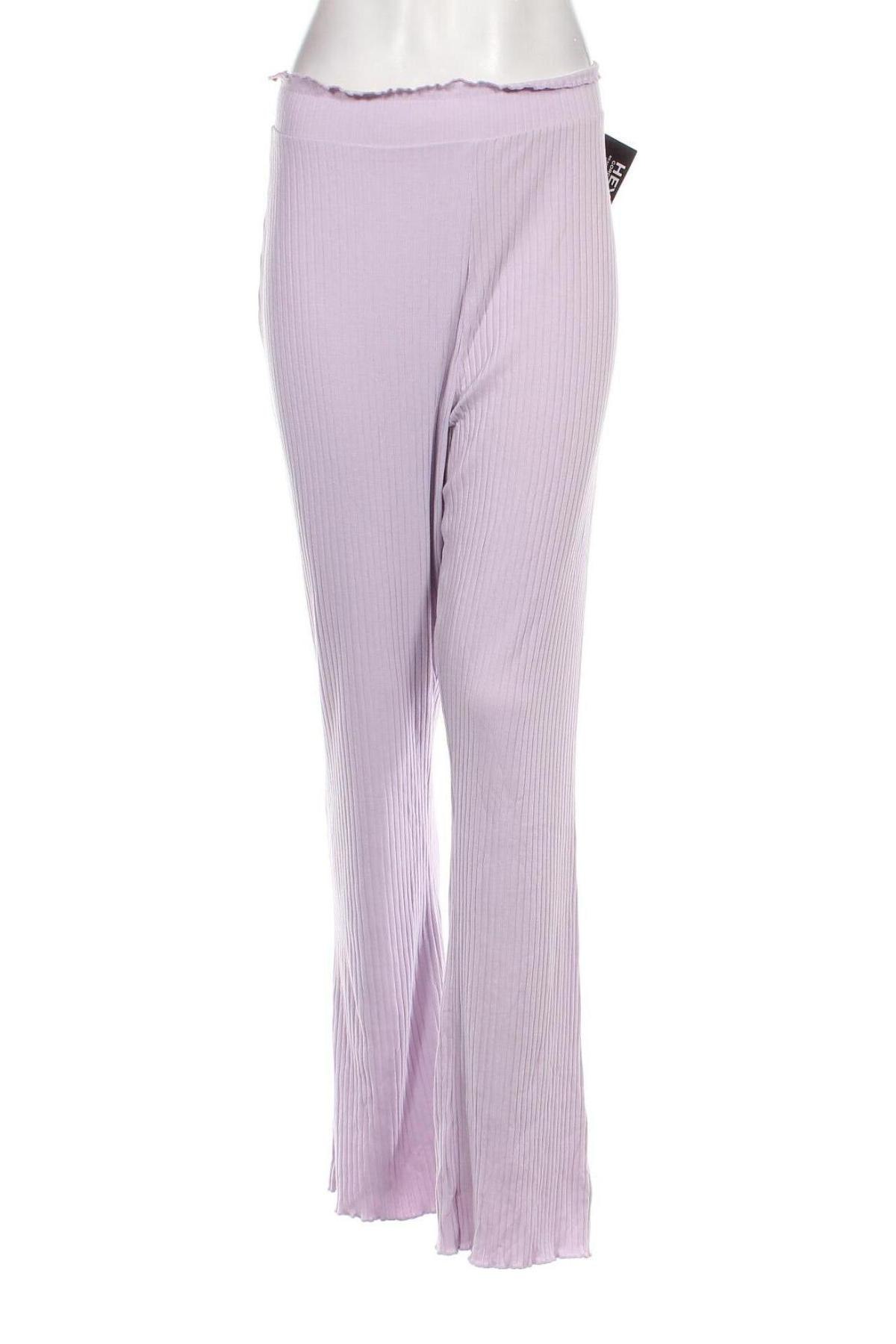 Pantaloni de femei Nly Trend, Mărime XL, Culoare Mov, Preț 45,40 Lei