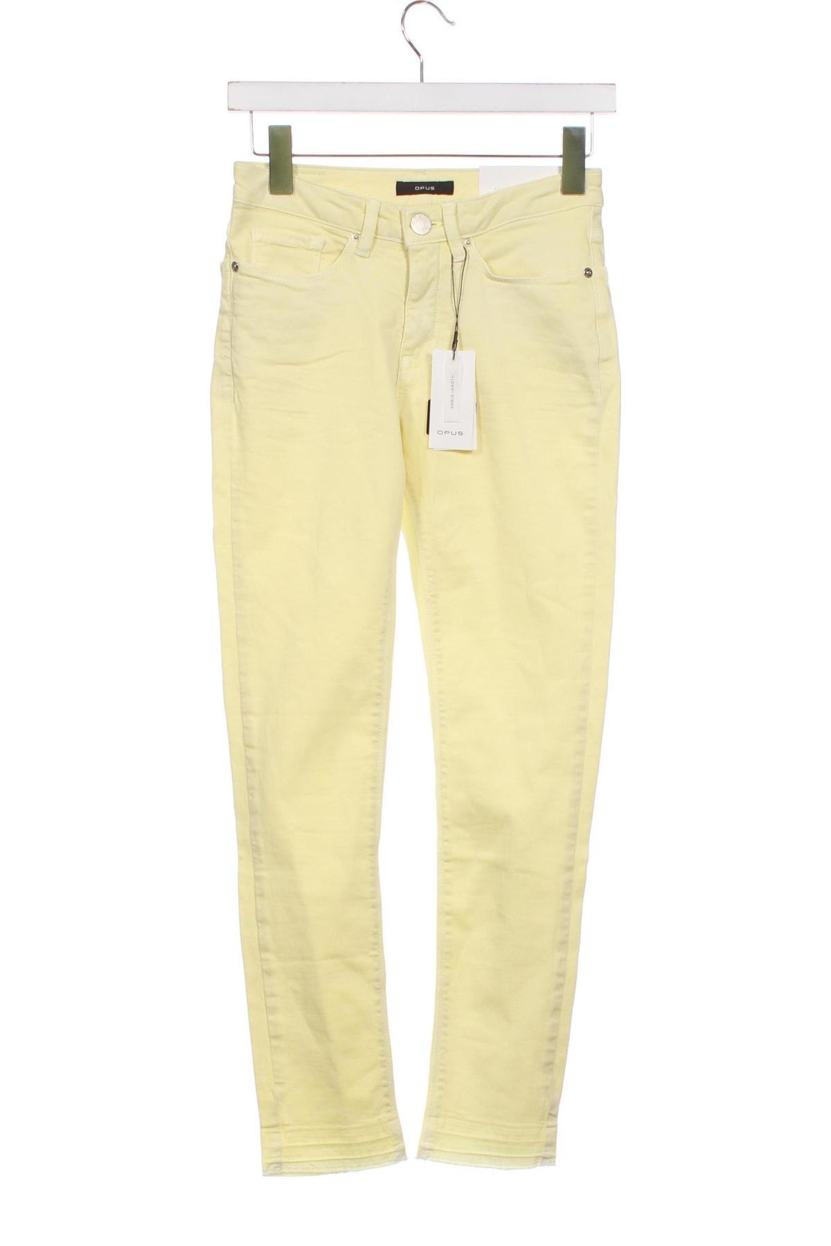 Pantaloni de femei Opus, Mărime XS, Culoare Galben, Preț 33,62 Lei