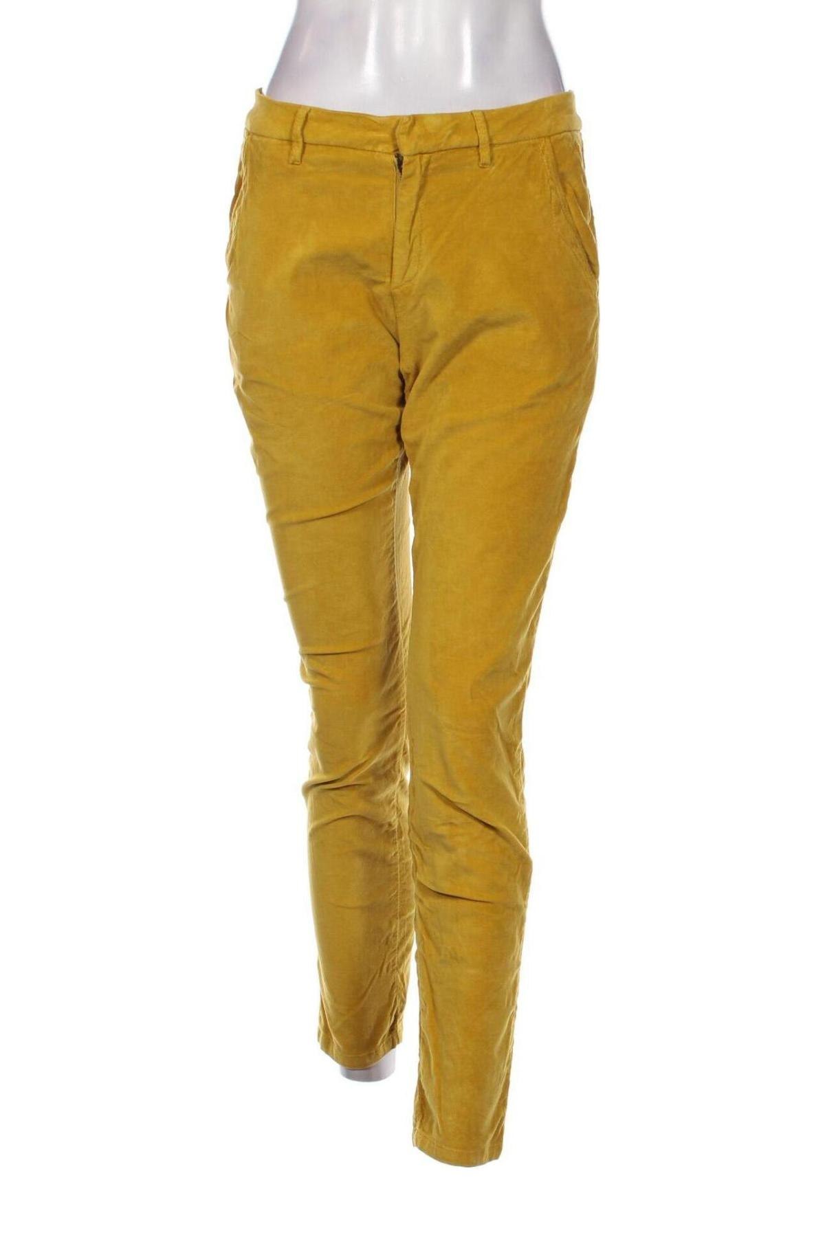 Pantaloni de femei Reiko, Mărime M, Culoare Galben, Preț 223,68 Lei