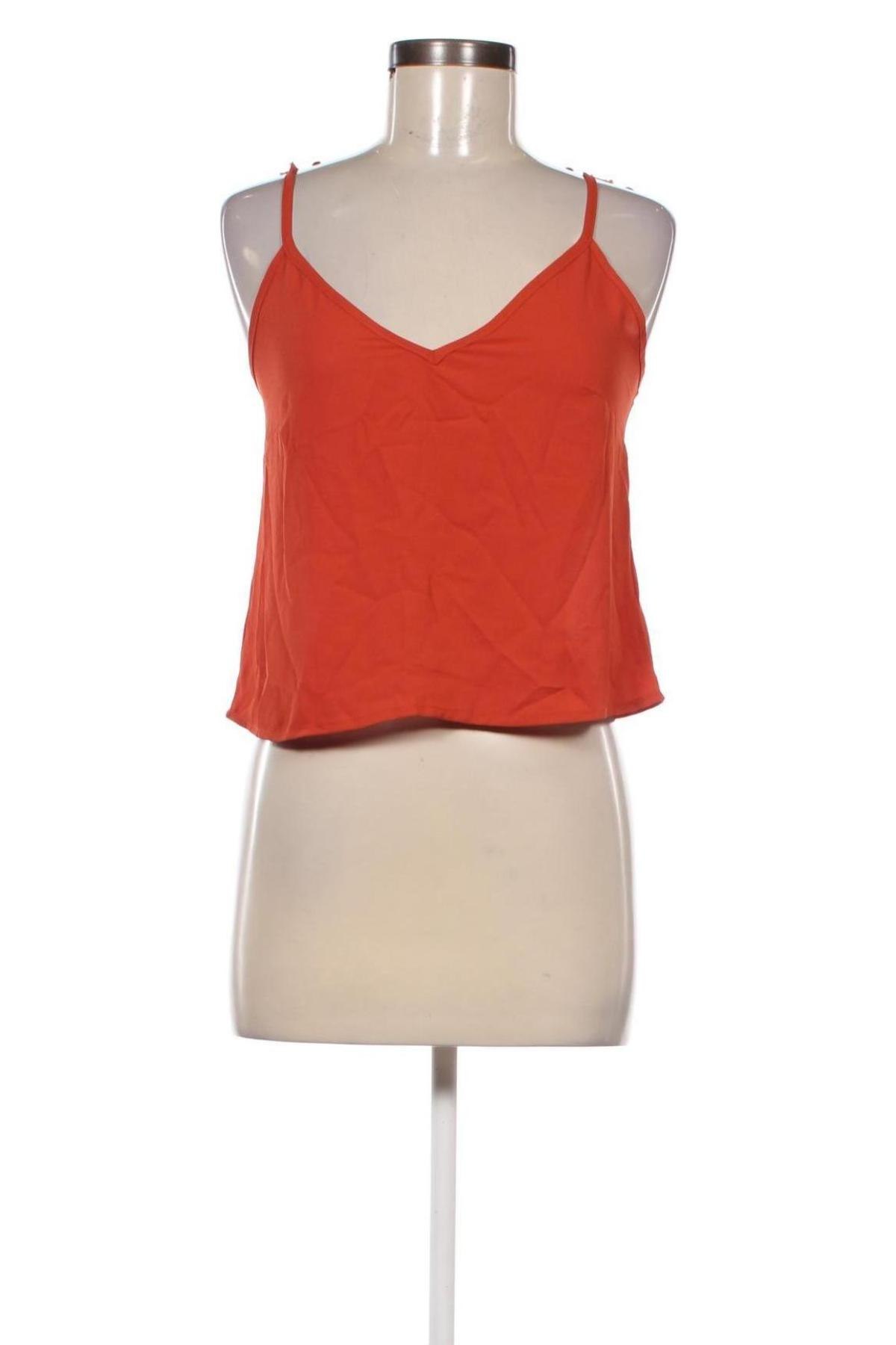 Γυναικείο αμάνικο μπλουζάκι Fashion Union, Μέγεθος S, Χρώμα Πορτοκαλί, Τιμή 4,34 €