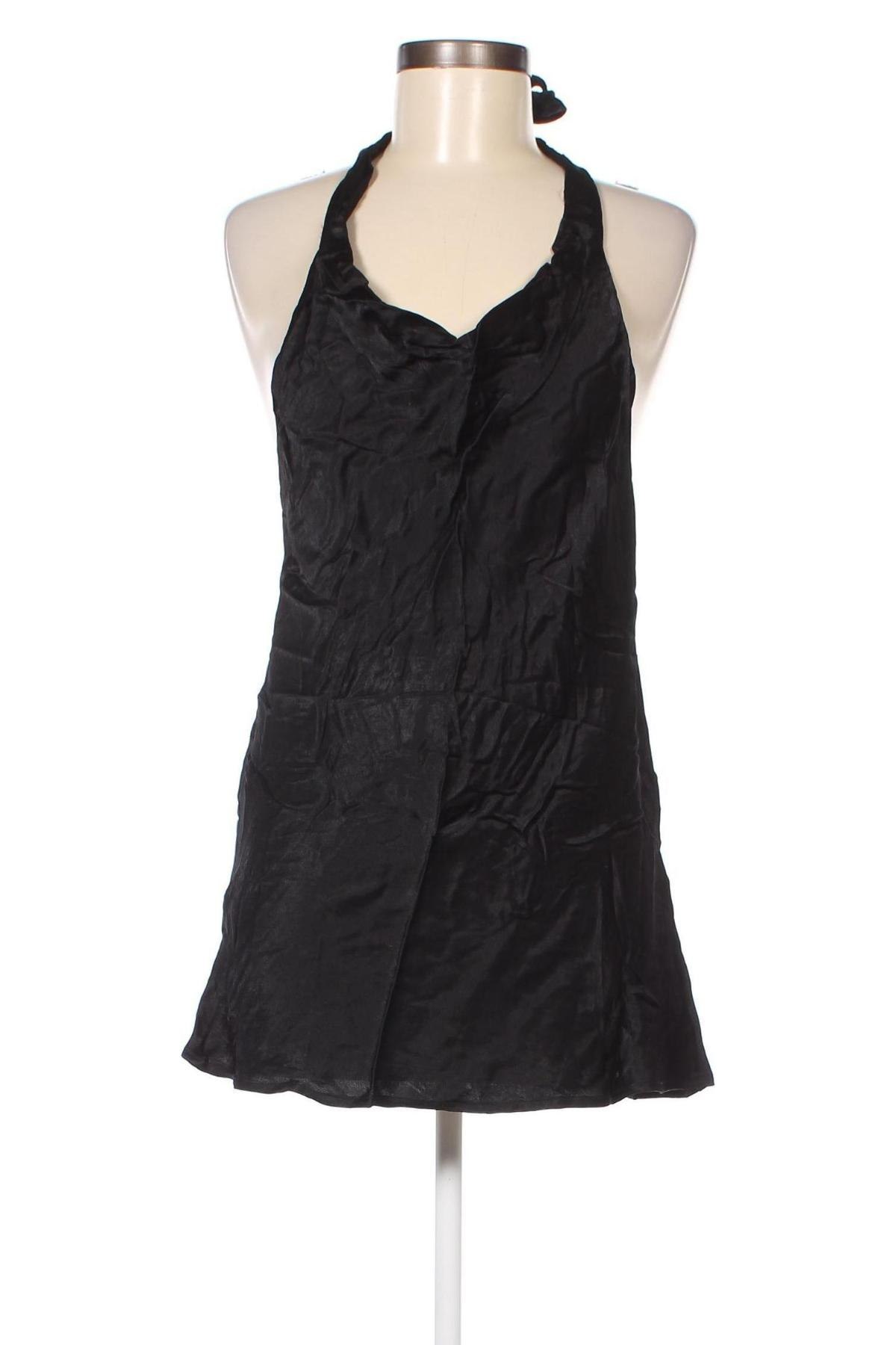 Γυναικείο αμάνικο μπλουζάκι Gina Tricot, Μέγεθος XL, Χρώμα Μαύρο, Τιμή 13,92 €