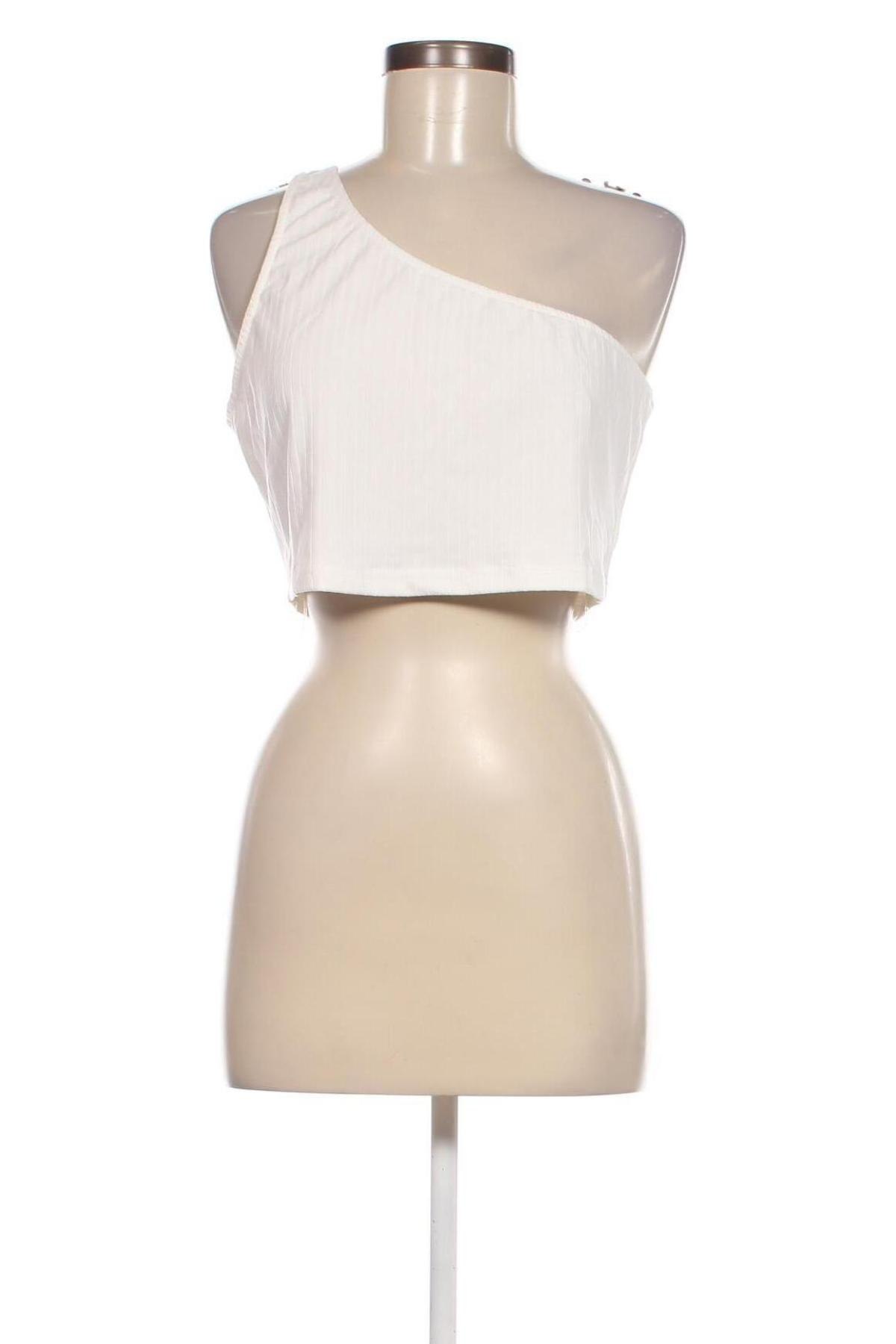 Γυναικείο αμάνικο μπλουζάκι Glamorous, Μέγεθος XL, Χρώμα Λευκό, Τιμή 4,49 €