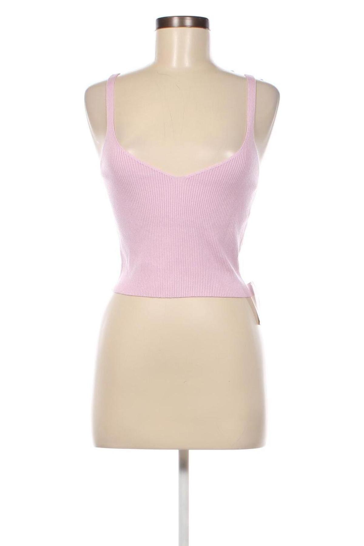 Γυναικείο αμάνικο μπλουζάκι Glamorous, Μέγεθος L, Χρώμα Ρόζ , Τιμή 3,74 €
