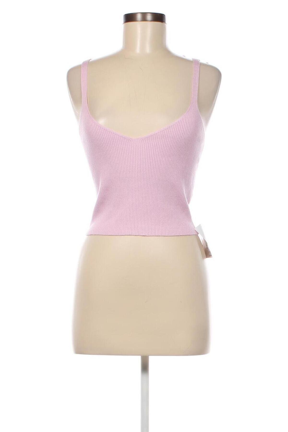Γυναικείο αμάνικο μπλουζάκι Glamorous, Μέγεθος L, Χρώμα Ρόζ , Τιμή 3,74 €