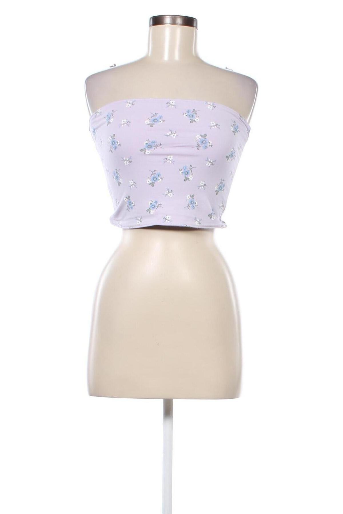 Γυναικείο αμάνικο μπλουζάκι Hollister, Μέγεθος M, Χρώμα Βιολετί, Τιμή 4,04 €