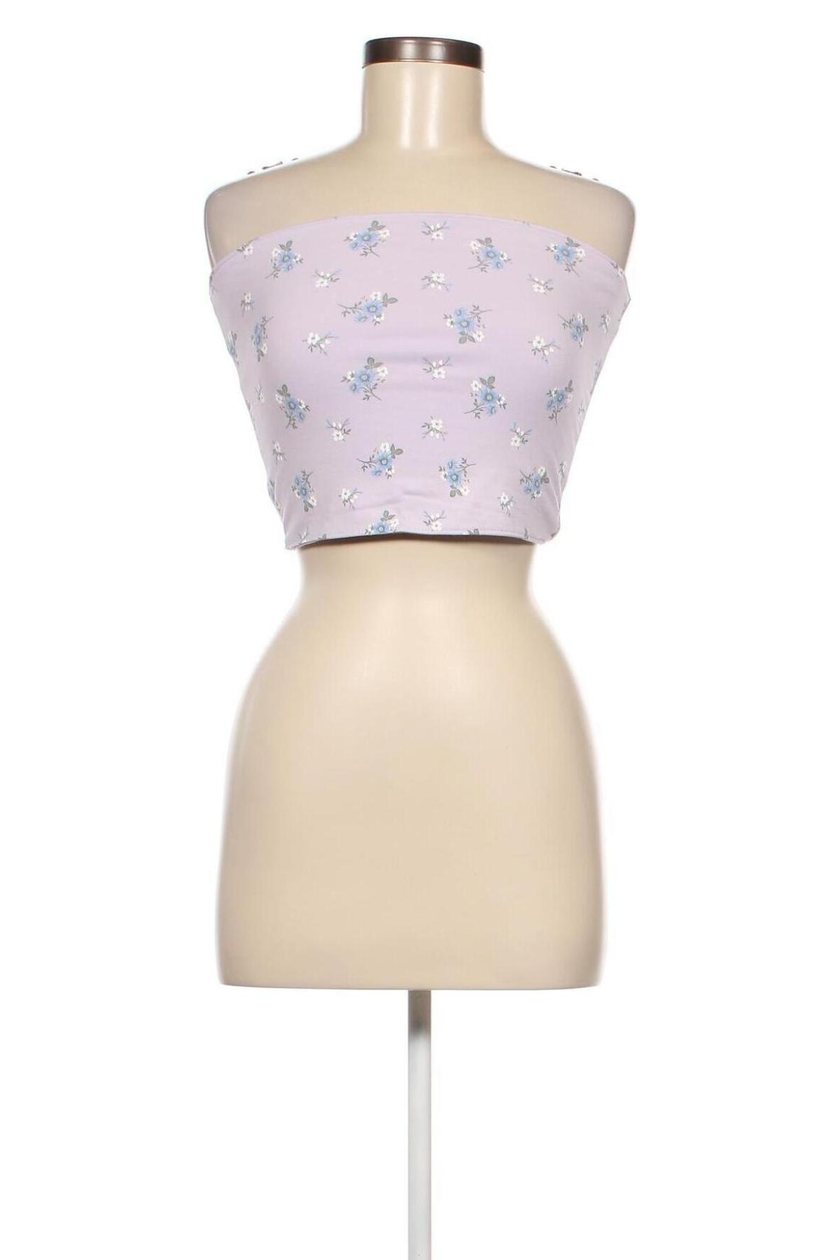 Γυναικείο αμάνικο μπλουζάκι Hollister, Μέγεθος M, Χρώμα Βιολετί, Τιμή 3,44 €