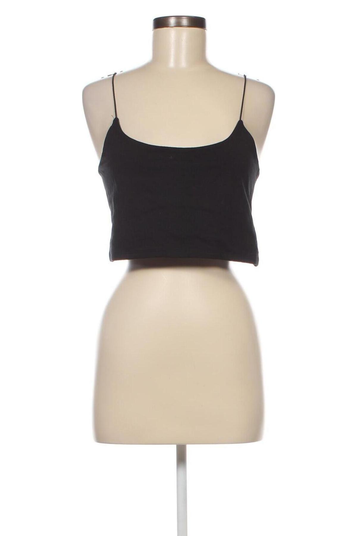 Γυναικείο αμάνικο μπλουζάκι Ltb, Μέγεθος XL, Χρώμα Μαύρο, Τιμή 7,03 €