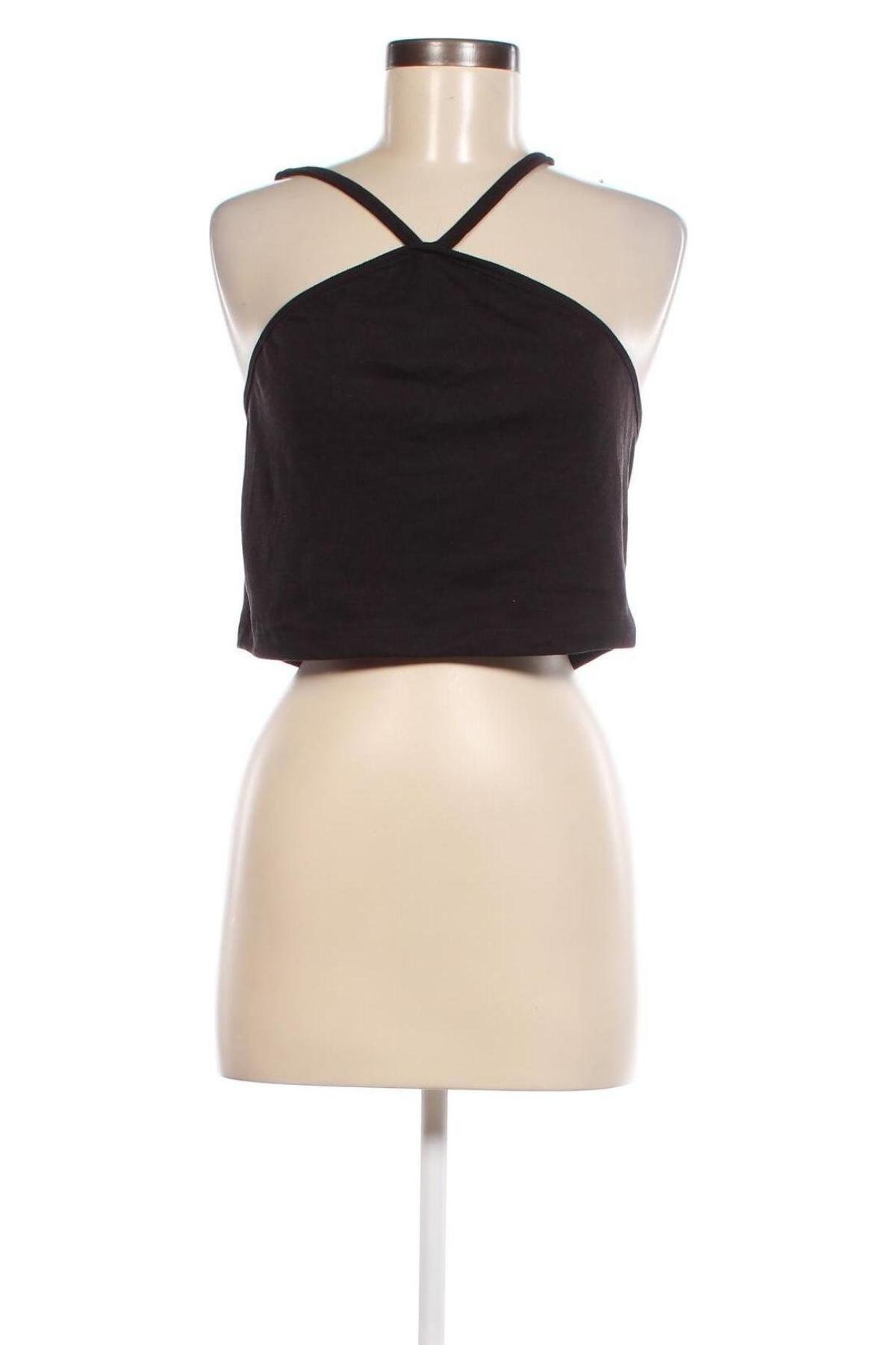Γυναικείο αμάνικο μπλουζάκι Missguided, Μέγεθος XL, Χρώμα Μαύρο, Τιμή 3,46 €