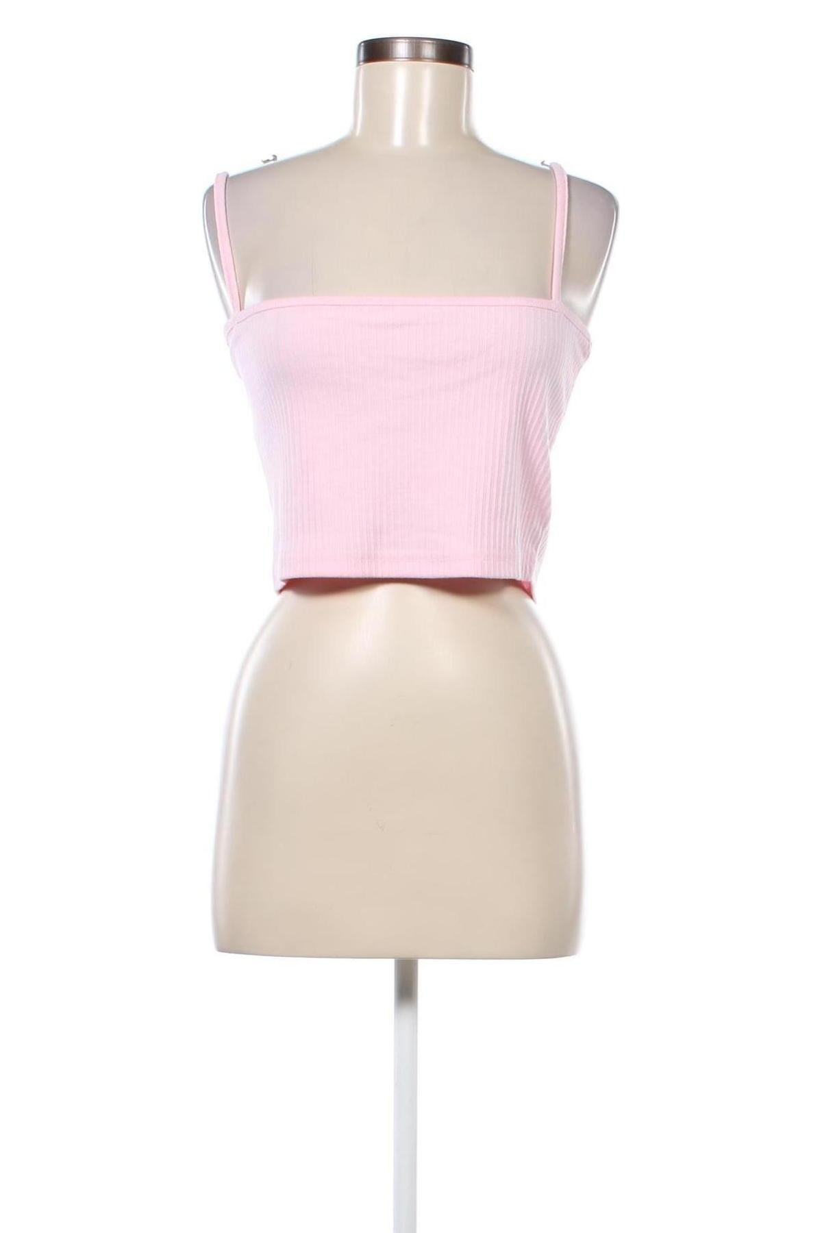 Γυναικείο αμάνικο μπλουζάκι Missguided, Μέγεθος XL, Χρώμα Ρόζ , Τιμή 4,00 €
