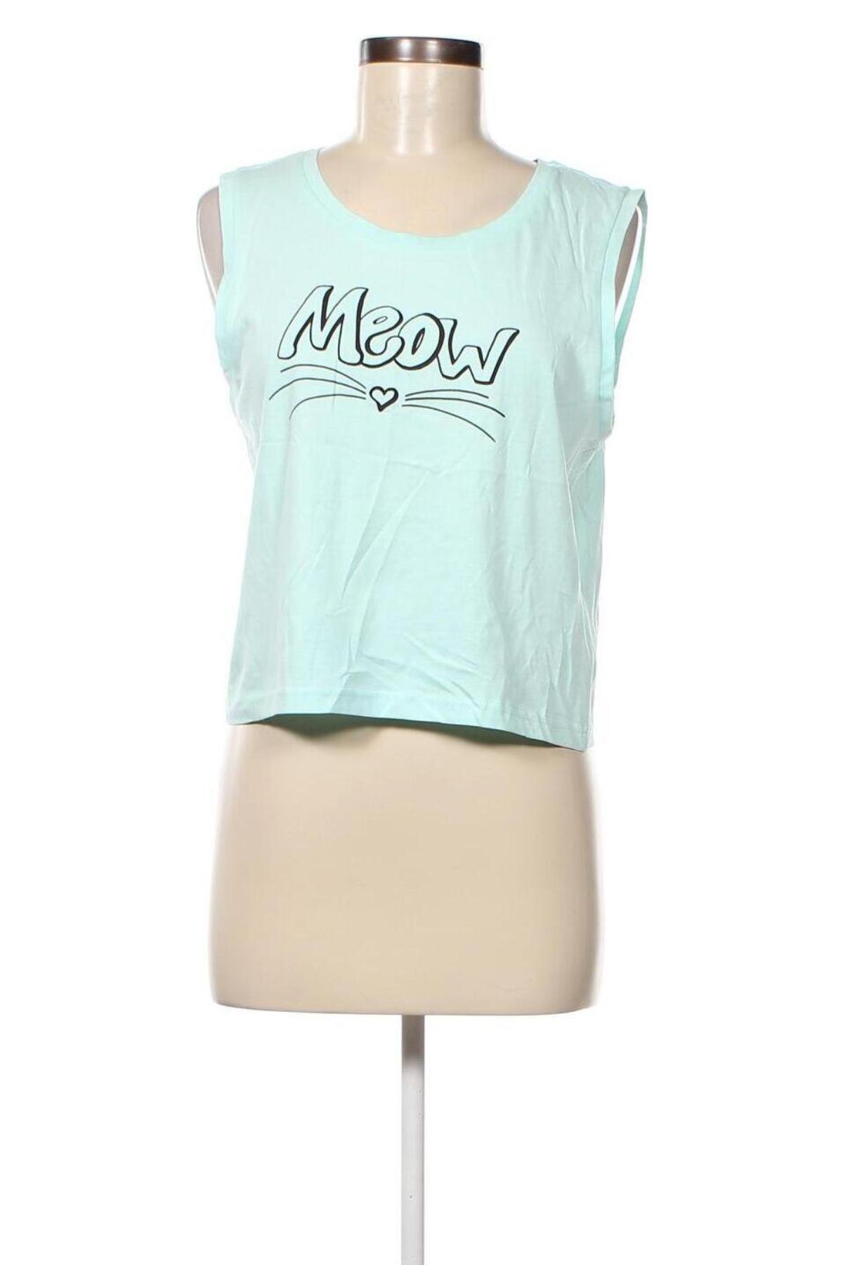 Γυναικείο αμάνικο μπλουζάκι MyMO, Μέγεθος L, Χρώμα Μπλέ, Τιμή 5,98 €