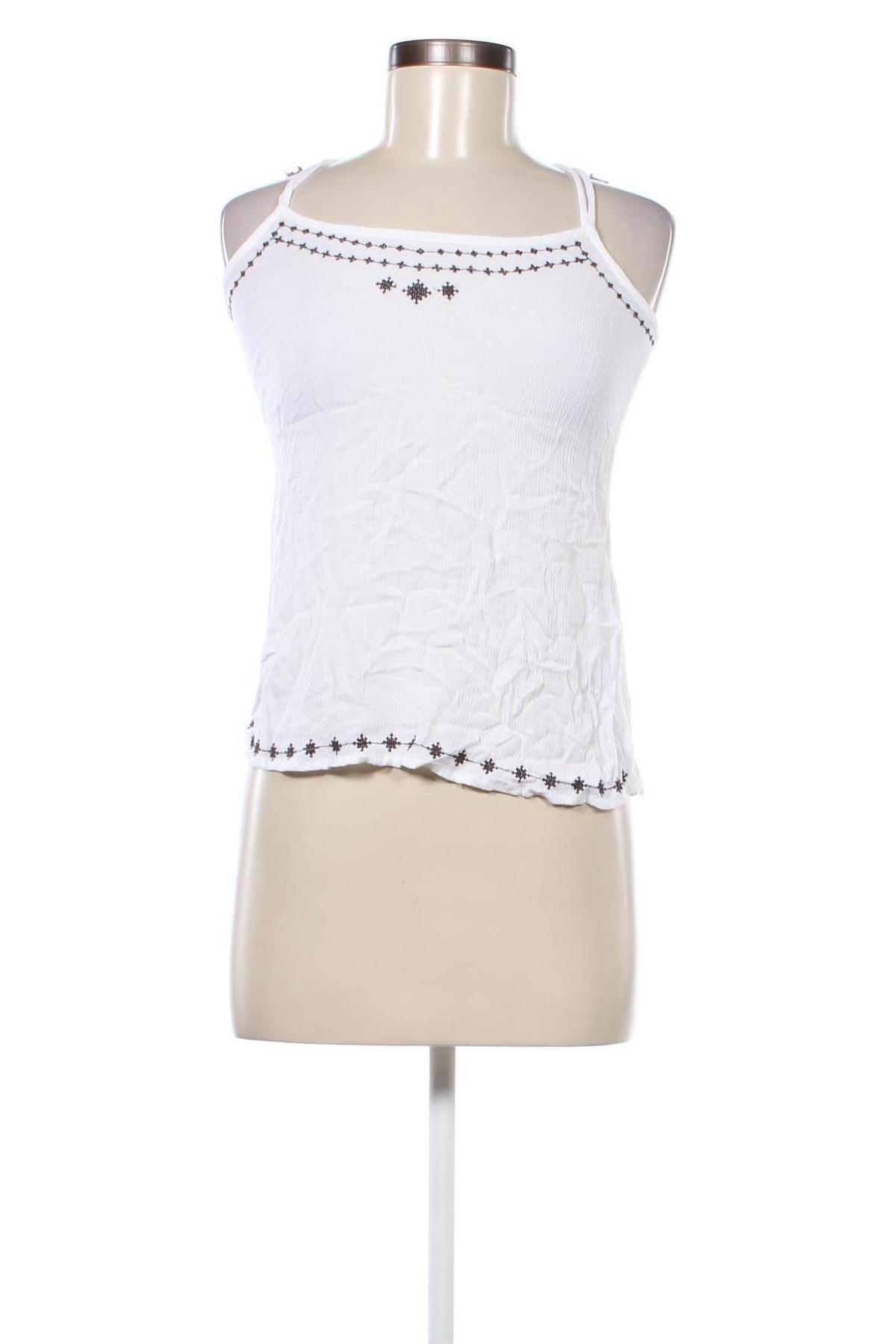 Γυναικείο αμάνικο μπλουζάκι ONLY, Μέγεθος M, Χρώμα Λευκό, Τιμή 4,18 €