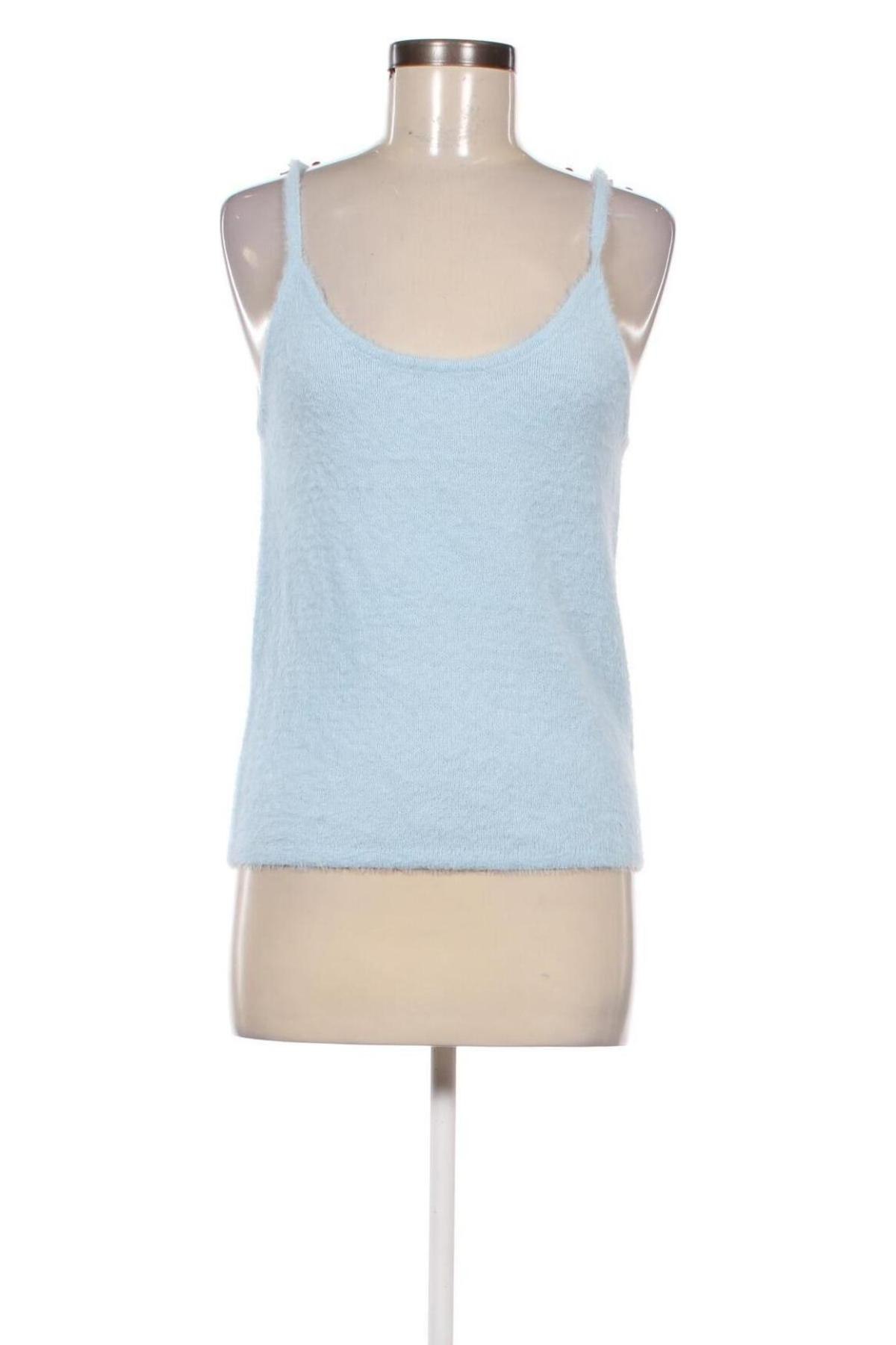 Γυναικείο αμάνικο μπλουζάκι VILA, Μέγεθος M, Χρώμα Μπλέ, Τιμή 3,48 €