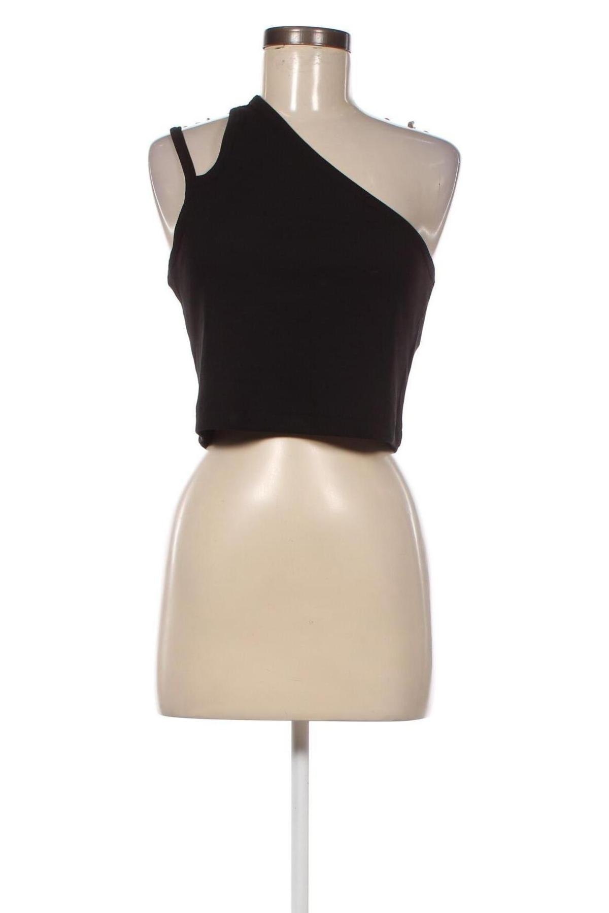 Γυναικείο αμάνικο μπλουζάκι Weekday, Μέγεθος XL, Χρώμα Μαύρο, Τιμή 4,00 €