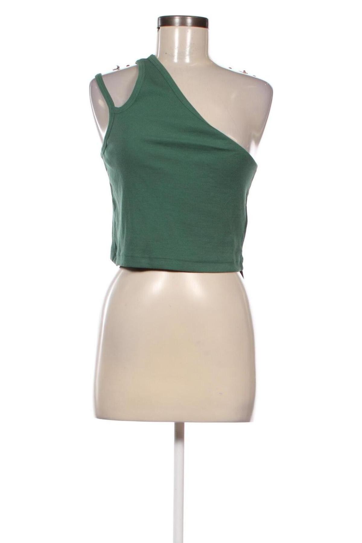 Γυναικείο αμάνικο μπλουζάκι Weekday, Μέγεθος XL, Χρώμα Πράσινο, Τιμή 3,90 €