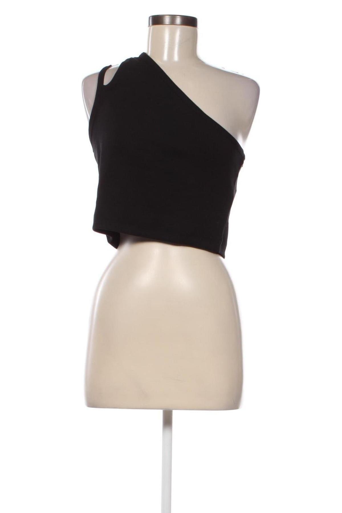 Γυναικείο αμάνικο μπλουζάκι Weekday, Μέγεθος XL, Χρώμα Μαύρο, Τιμή 3,57 €