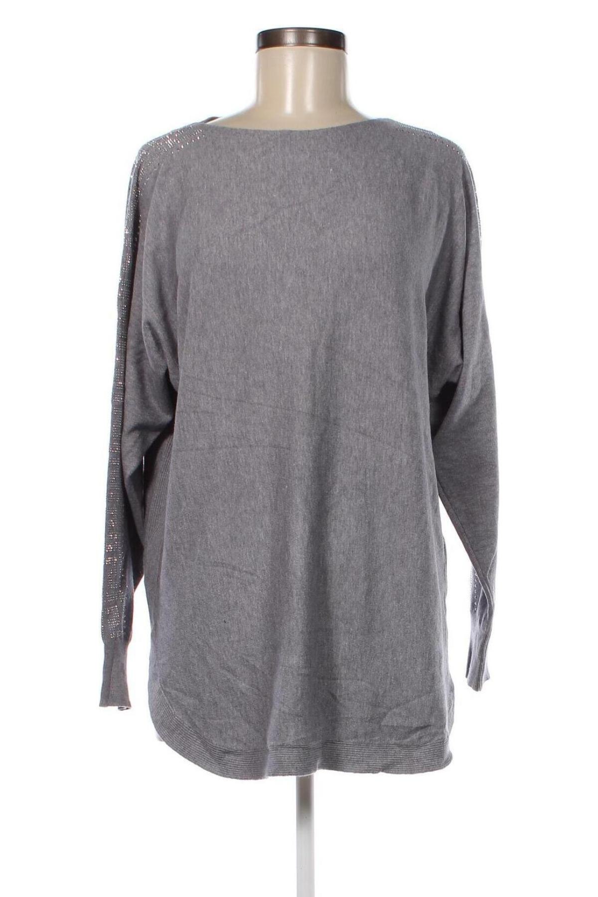 Дамски пуловер Evis, Размер L, Цвят Сив, Цена 4,93 лв.