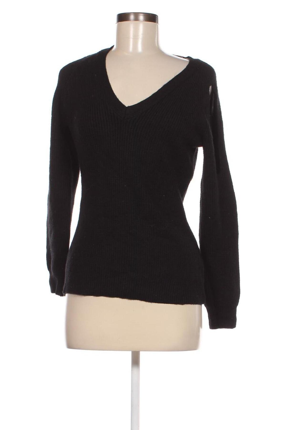 Дамски пуловер Fever, Размер M, Цвят Черен, Цена 5,51 лв.