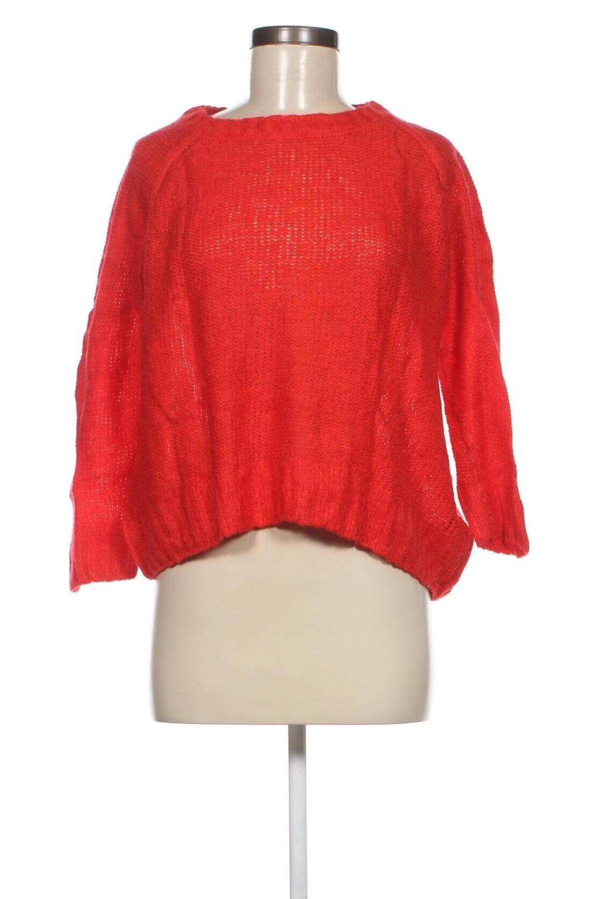 Дамски пуловер H&M, Размер M, Цвят Червен, Цена 4,93 лв.