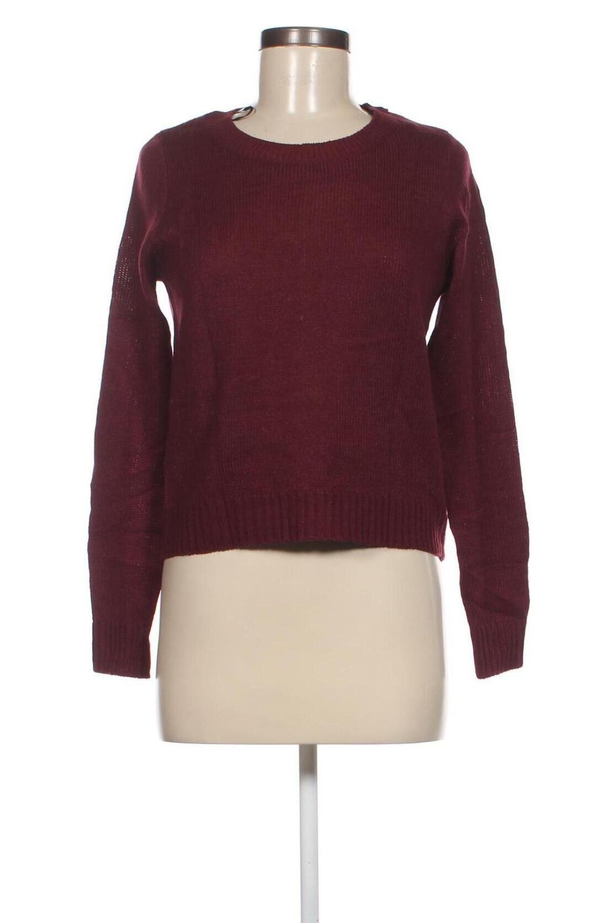 Дамски пуловер H&M Divided, Размер XS, Цвят Червен, Цена 4,93 лв.
