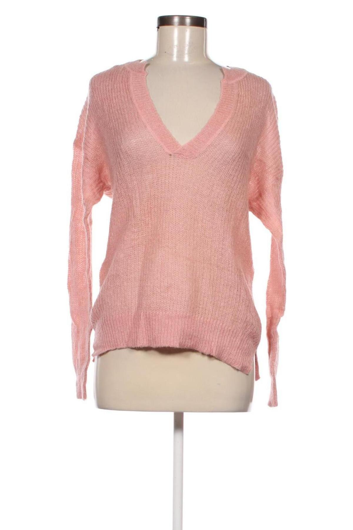 Дамски пуловер H&M L.O.G.G., Размер M, Цвят Розов, Цена 4,35 лв.