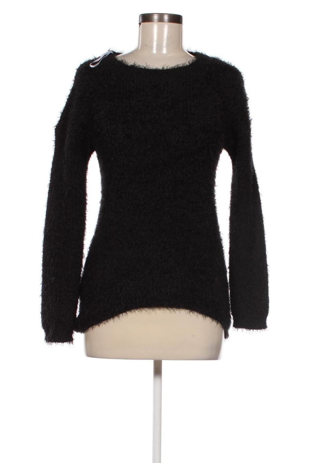 Γυναικείο πουλόβερ Janina, Μέγεθος S, Χρώμα Μαύρο, Τιμή 3,05 €