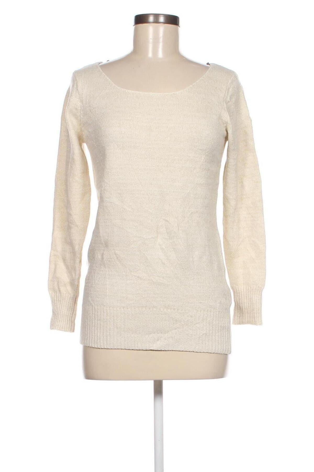 Дамски пуловер Metaphor, Размер M, Цвят Екрю, Цена 5,51 лв.