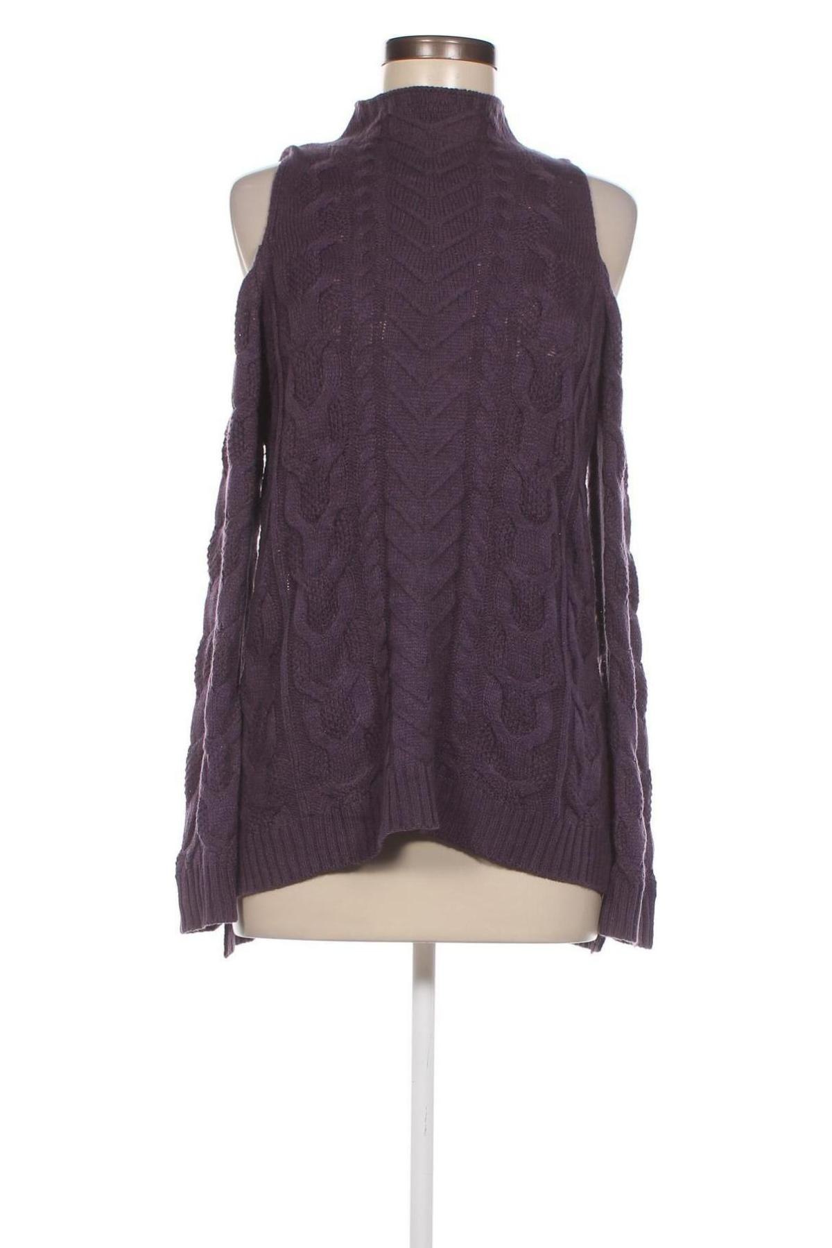 Γυναικείο πουλόβερ New York & Company, Μέγεθος M, Χρώμα Βιολετί, Τιμή 1,79 €
