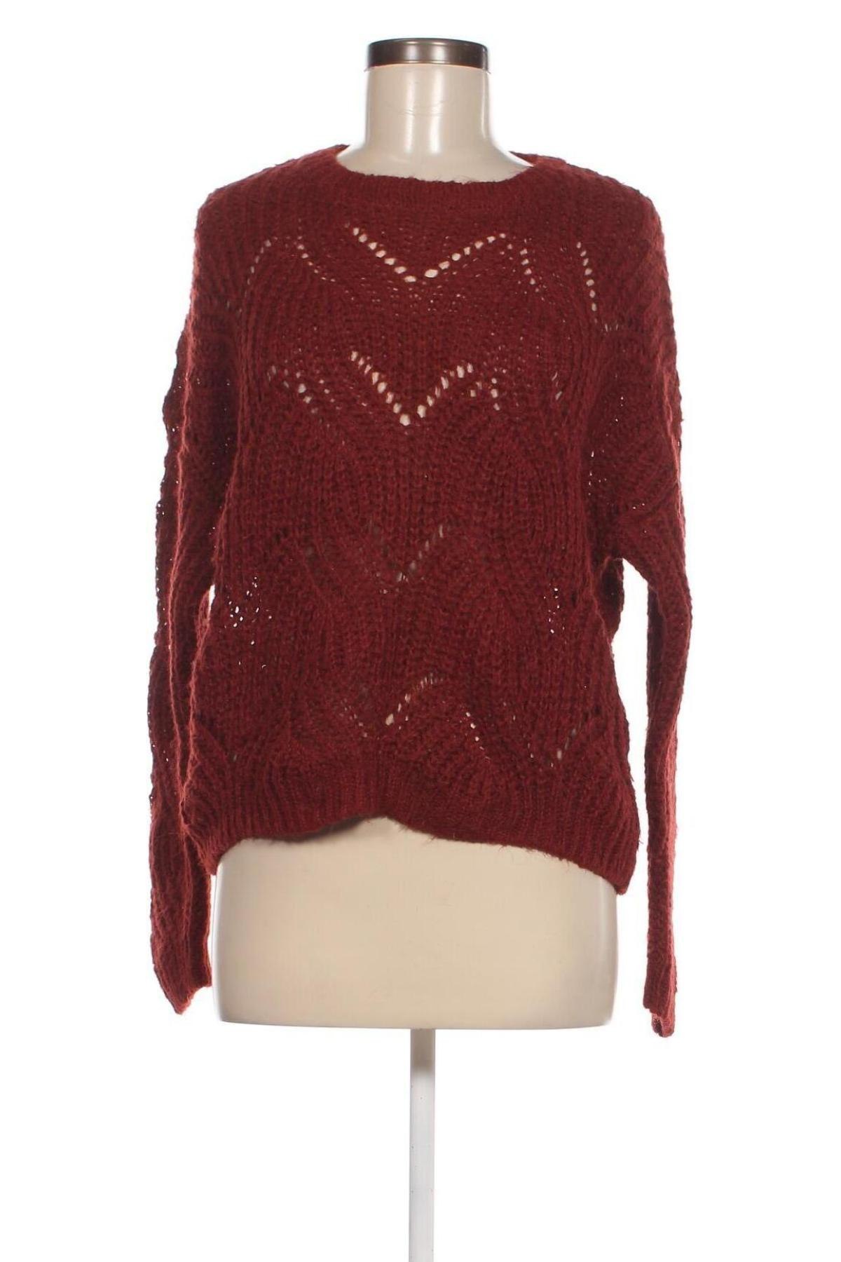 Дамски пуловер ONLY, Размер S, Цвят Червен, Цена 5,80 лв.