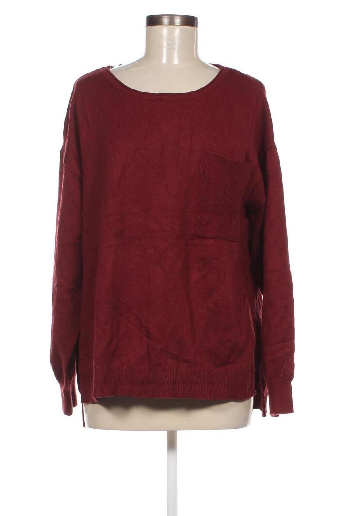 Дамски пуловер Pretty Garden, Размер S, Цвят Червен, Цена 5,80 лв.
