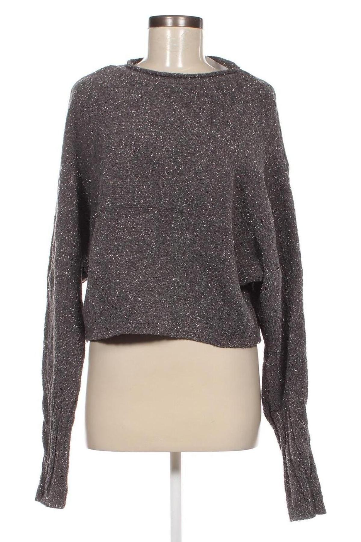 Дамски пуловер Rue 21, Размер M, Цвят Сив, Цена 9,57 лв.