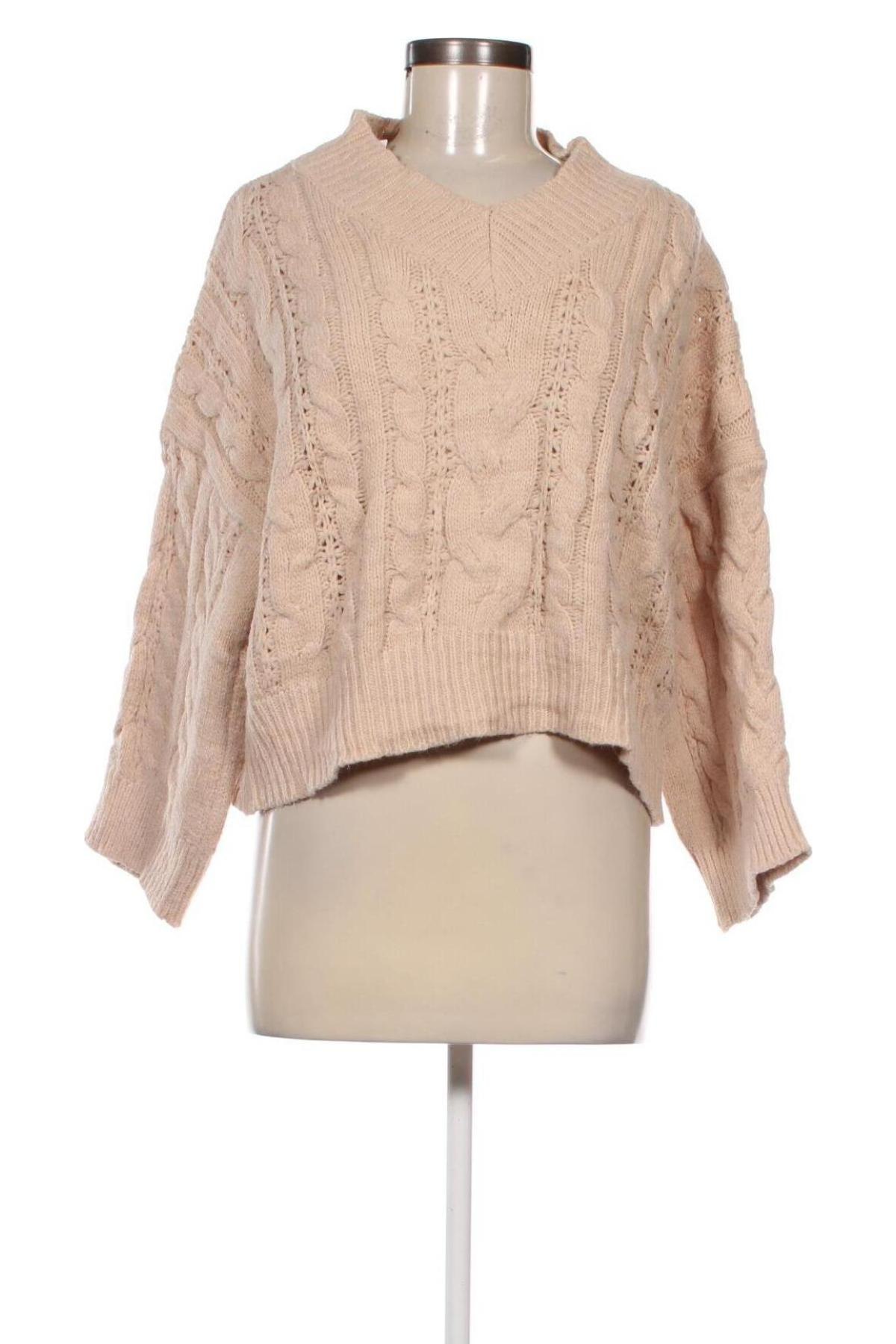 Damenpullover SHEIN, Größe M, Farbe Beige, Preis 2,83 €