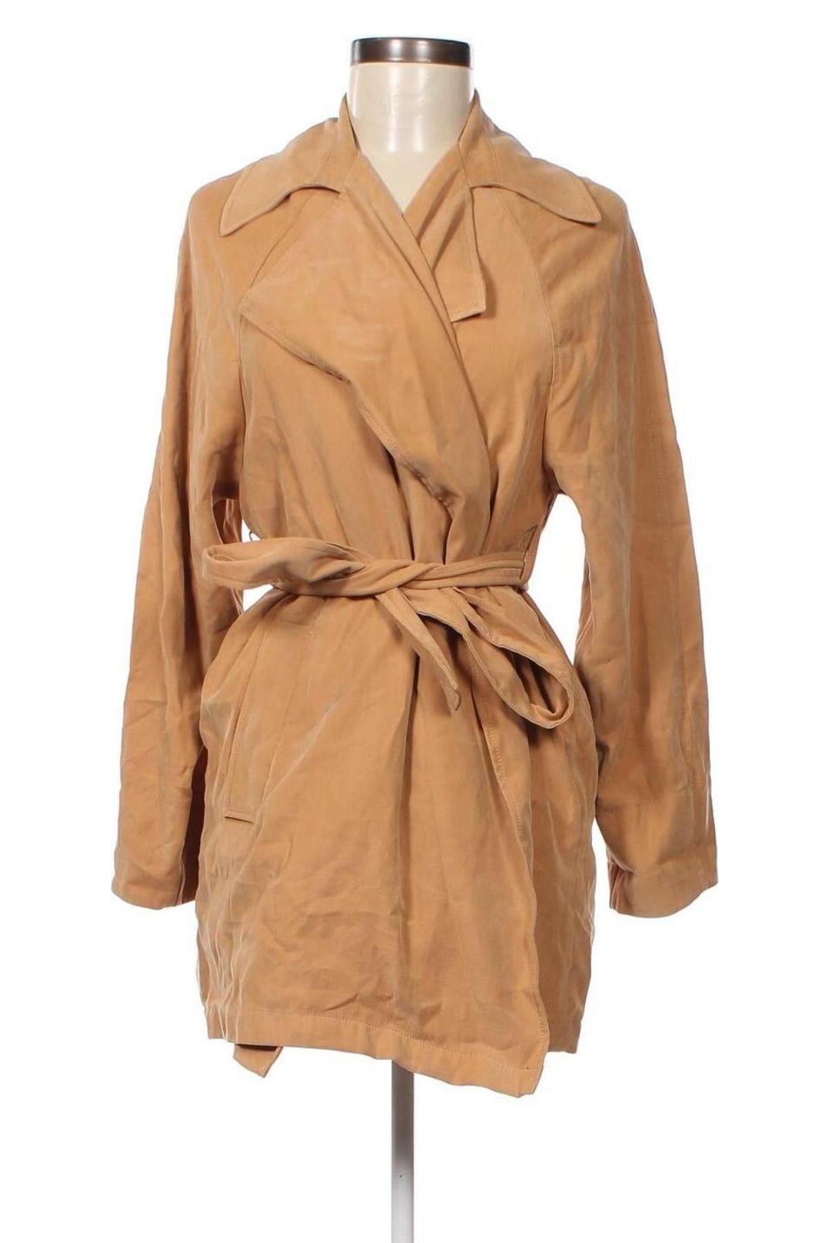 Damen Trenchcoat Mango, Größe XS, Farbe Beige, Preis 70,10 €
